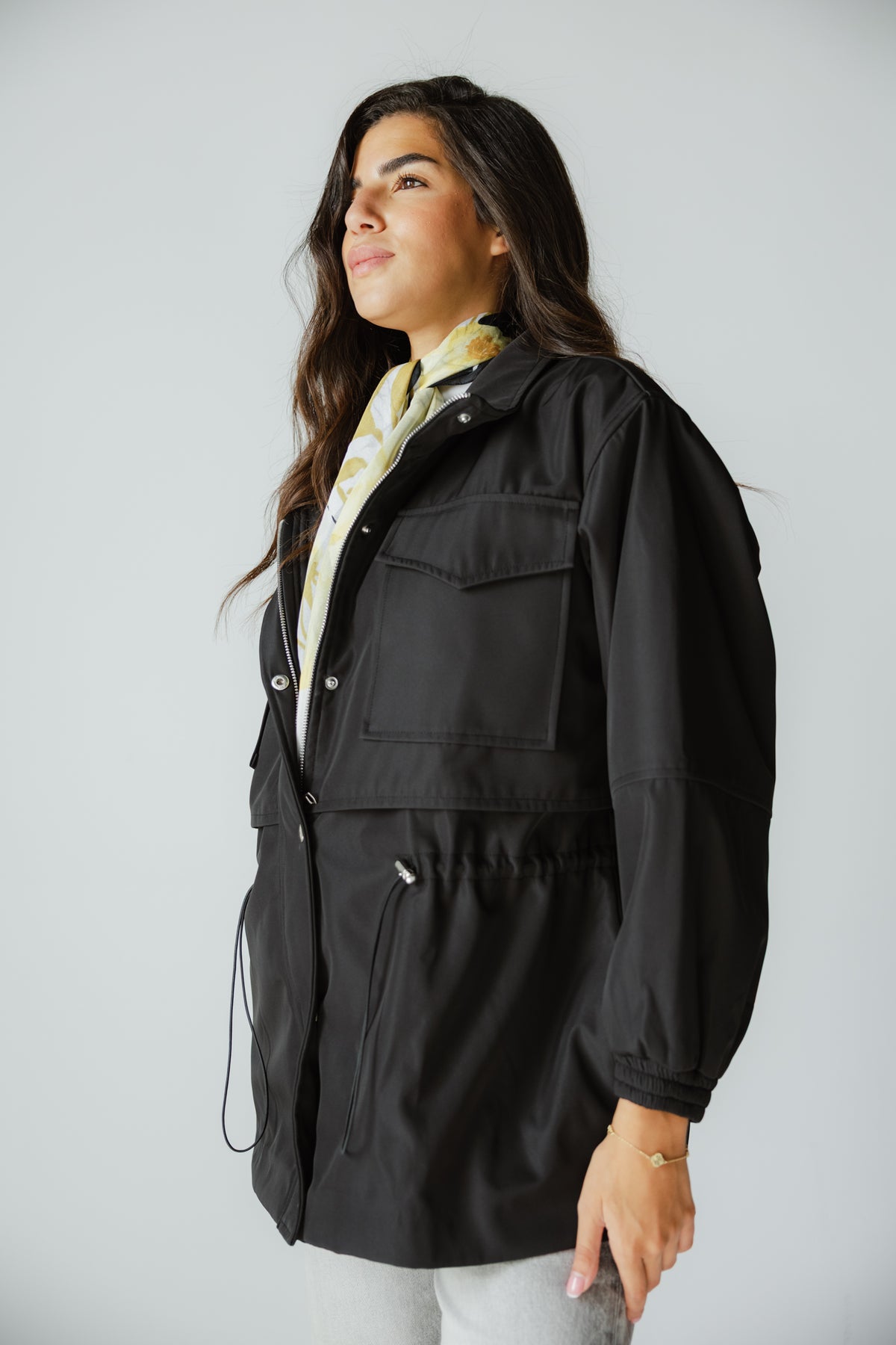 The Field Jacket in Noir