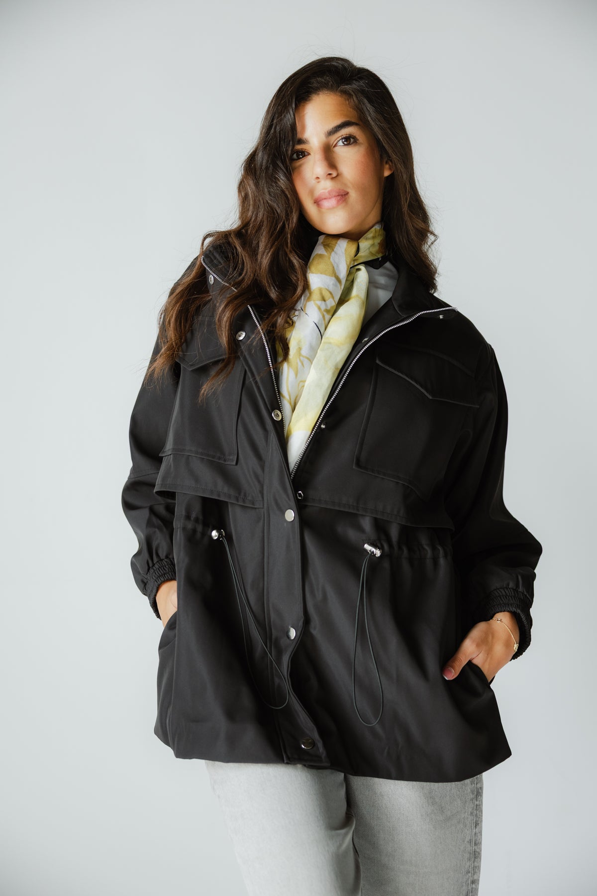 The Field Jacket in Noir
