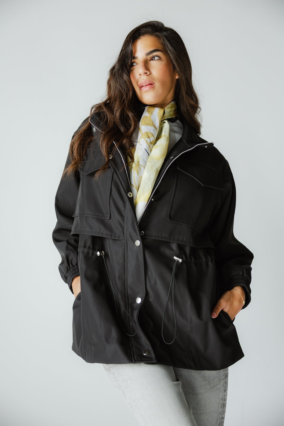 The Field Jacket in Noir