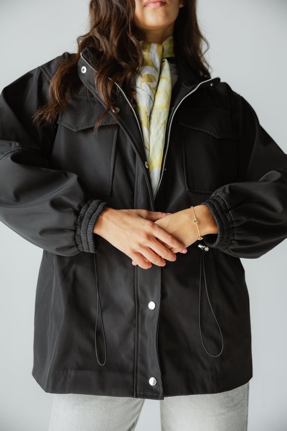 The Field Jacket in Noir
