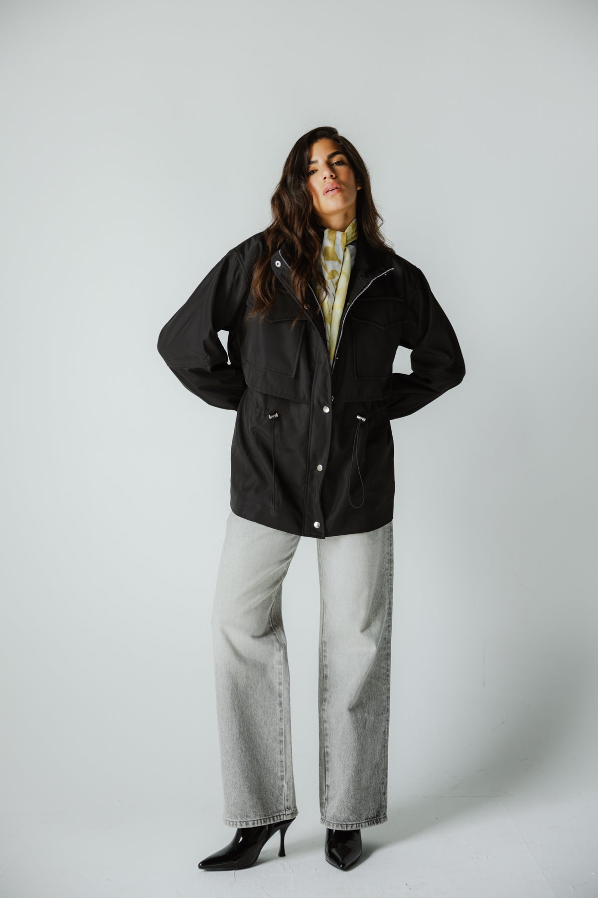The Field Jacket in Noir