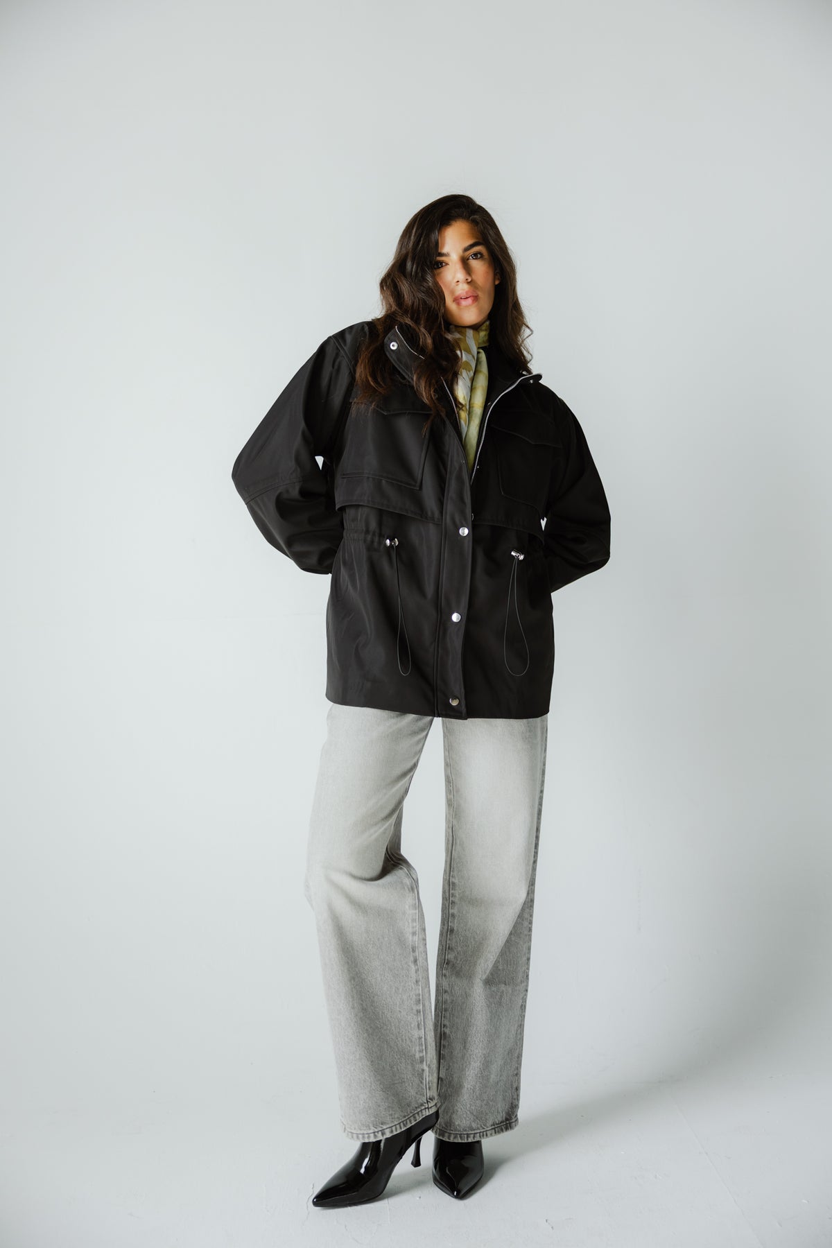 The Field Jacket in Noir