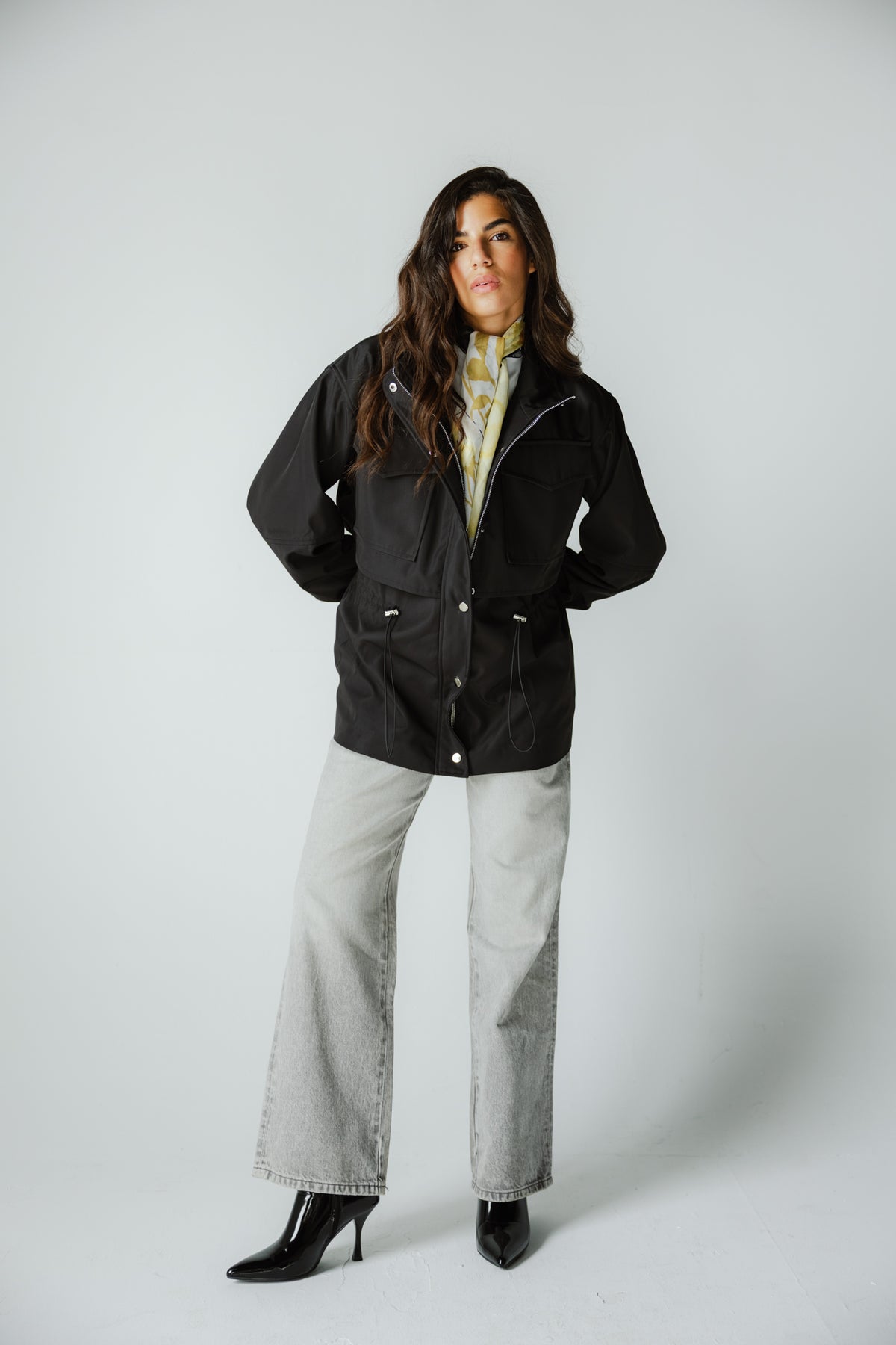 The Field Jacket in Noir