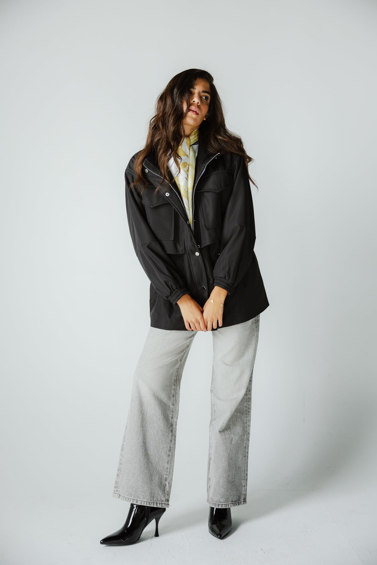The Field Jacket in Noir