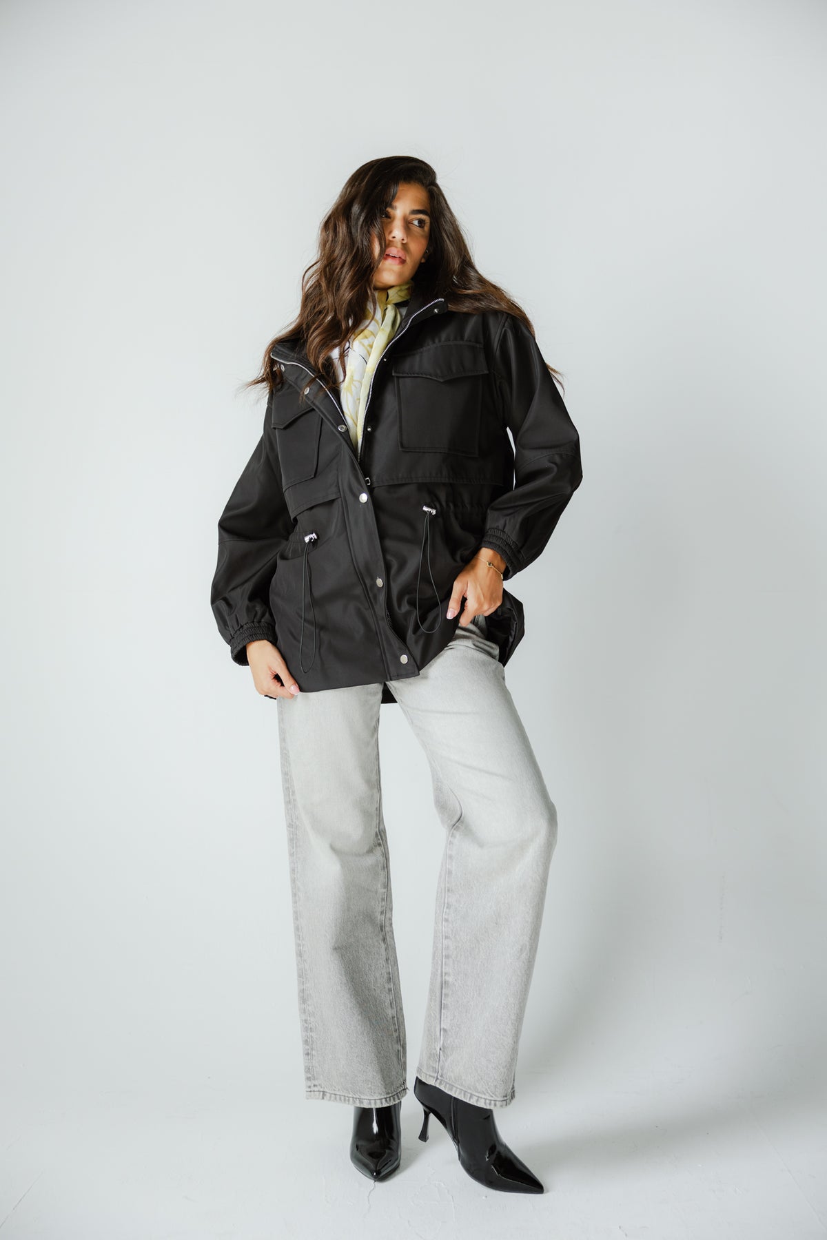 The Field Jacket in Noir