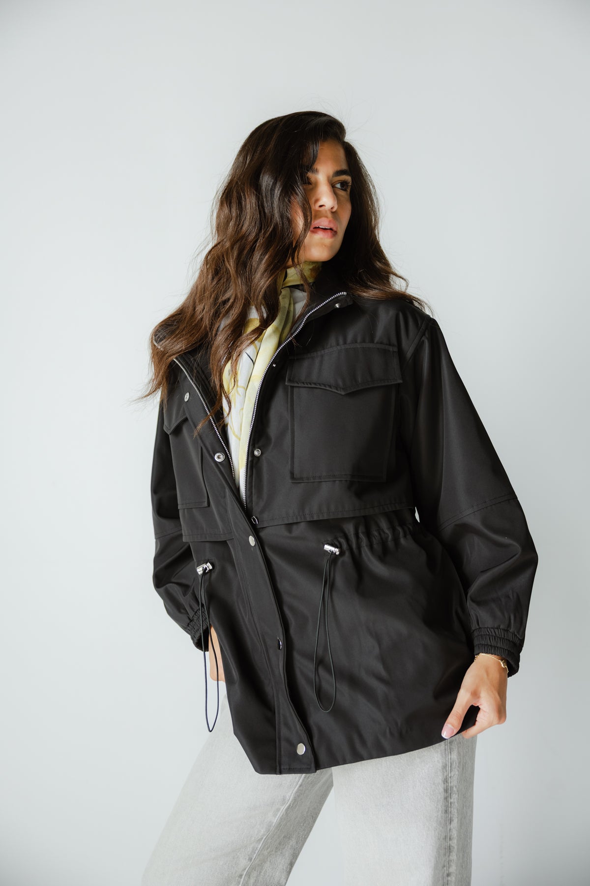 The Field Jacket in Noir