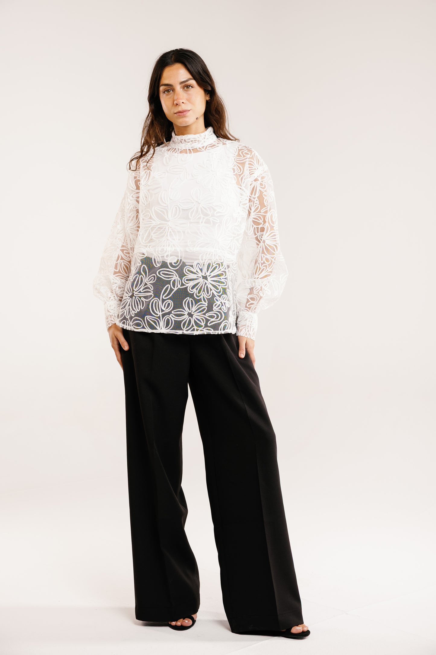 The Bloom Blouse in White