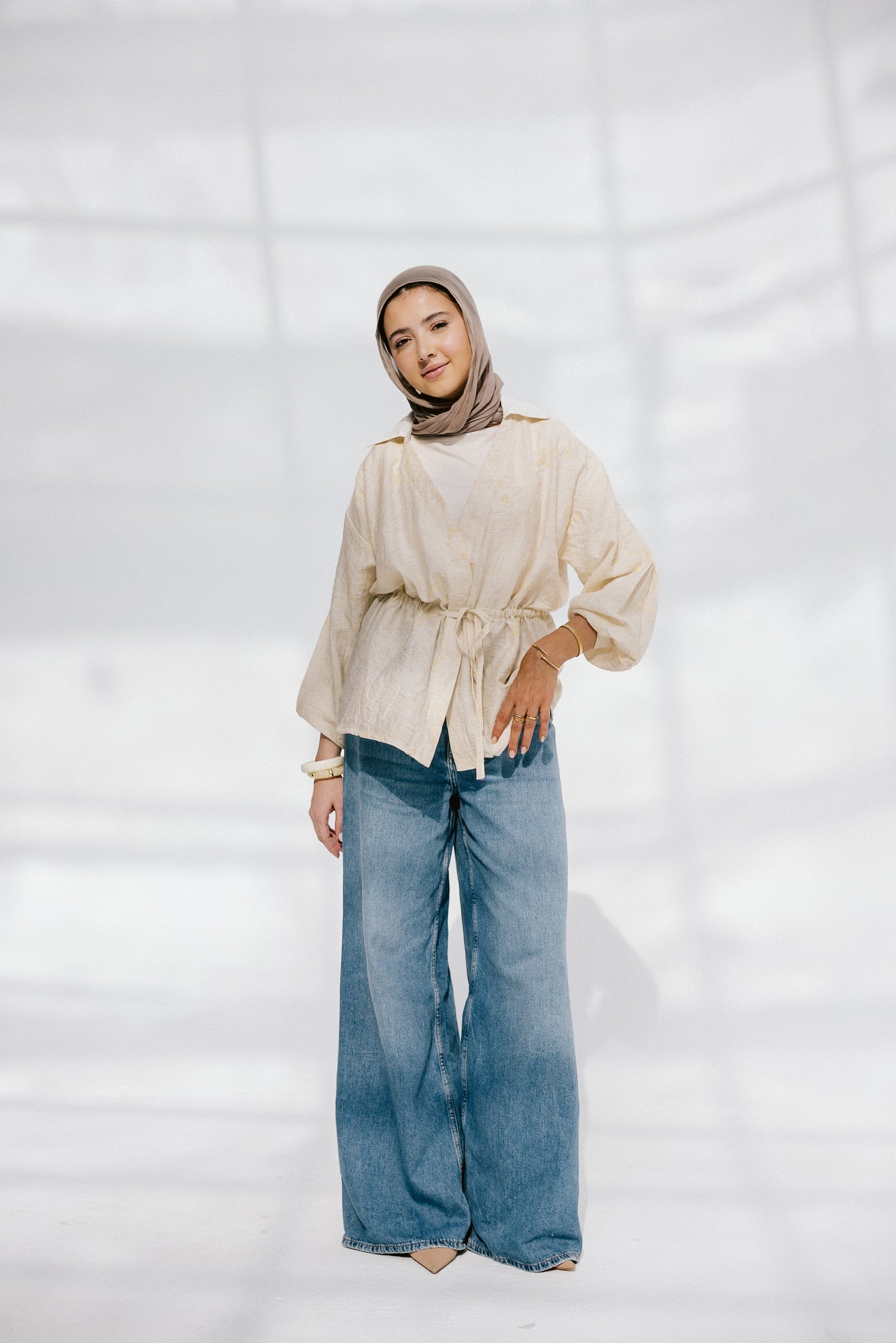 Fleur Aura Top in Banana Cream