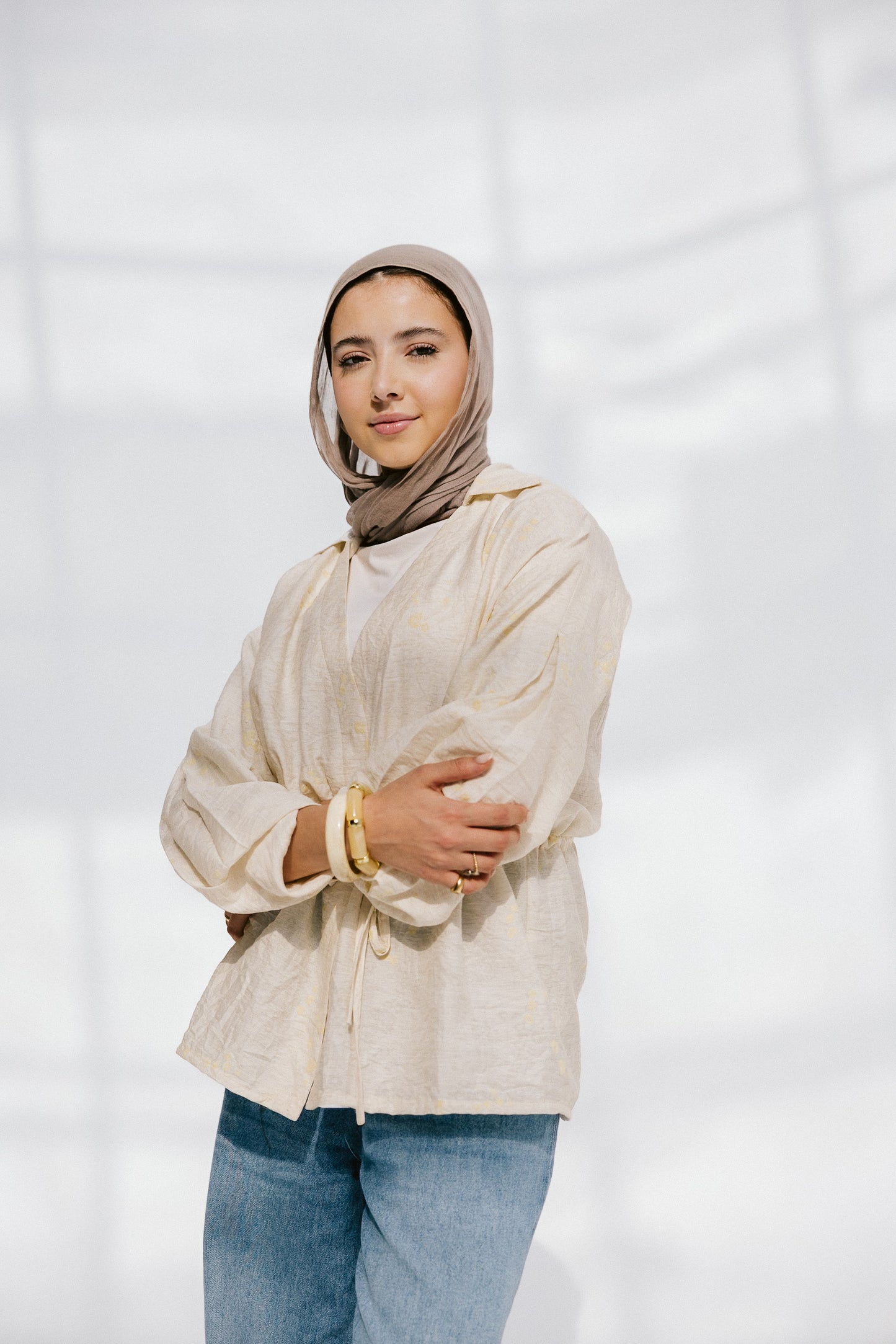 Fleur Aura Top in Banana Cream