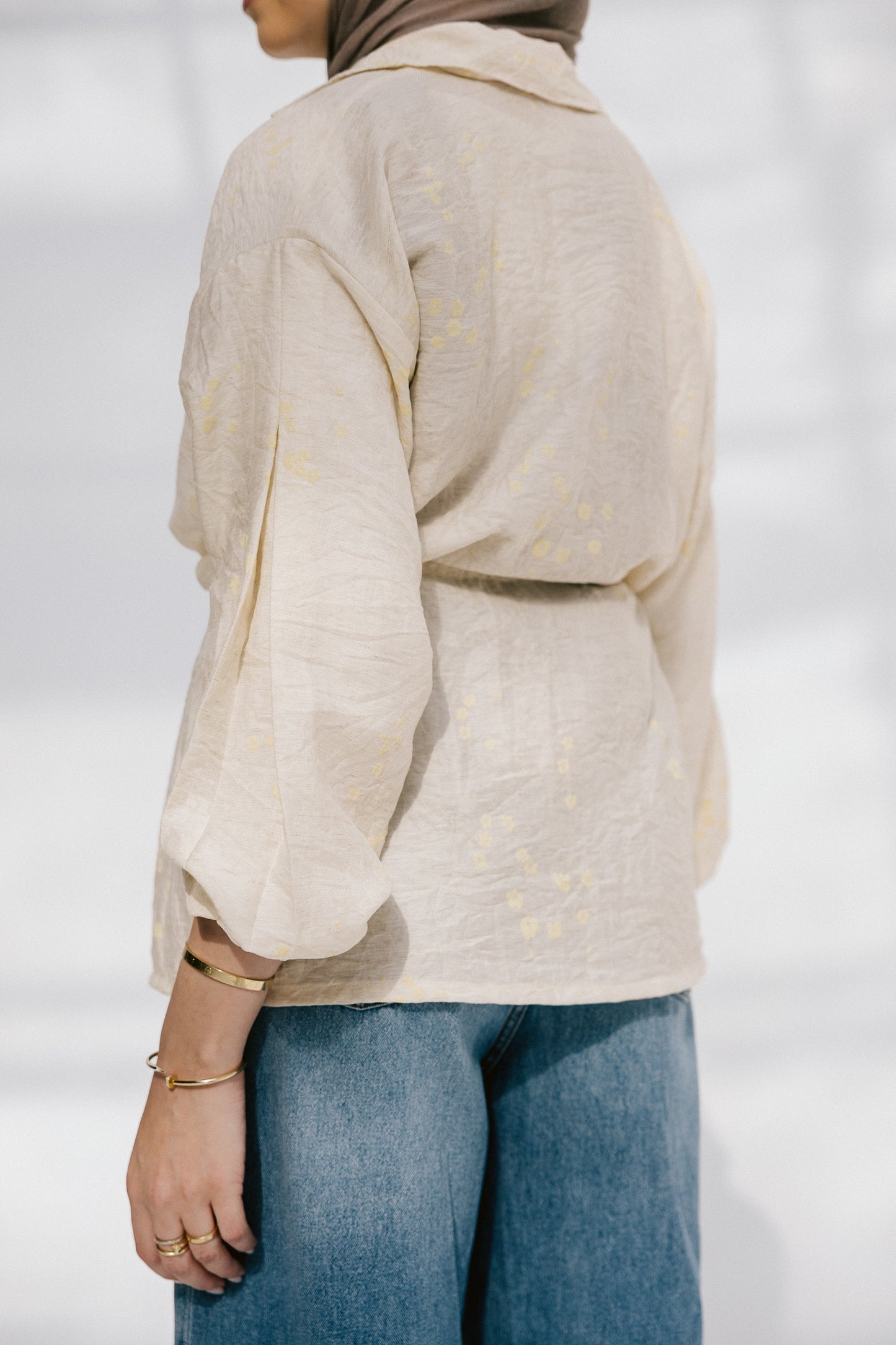 Fleur Aura Top in Banana Cream