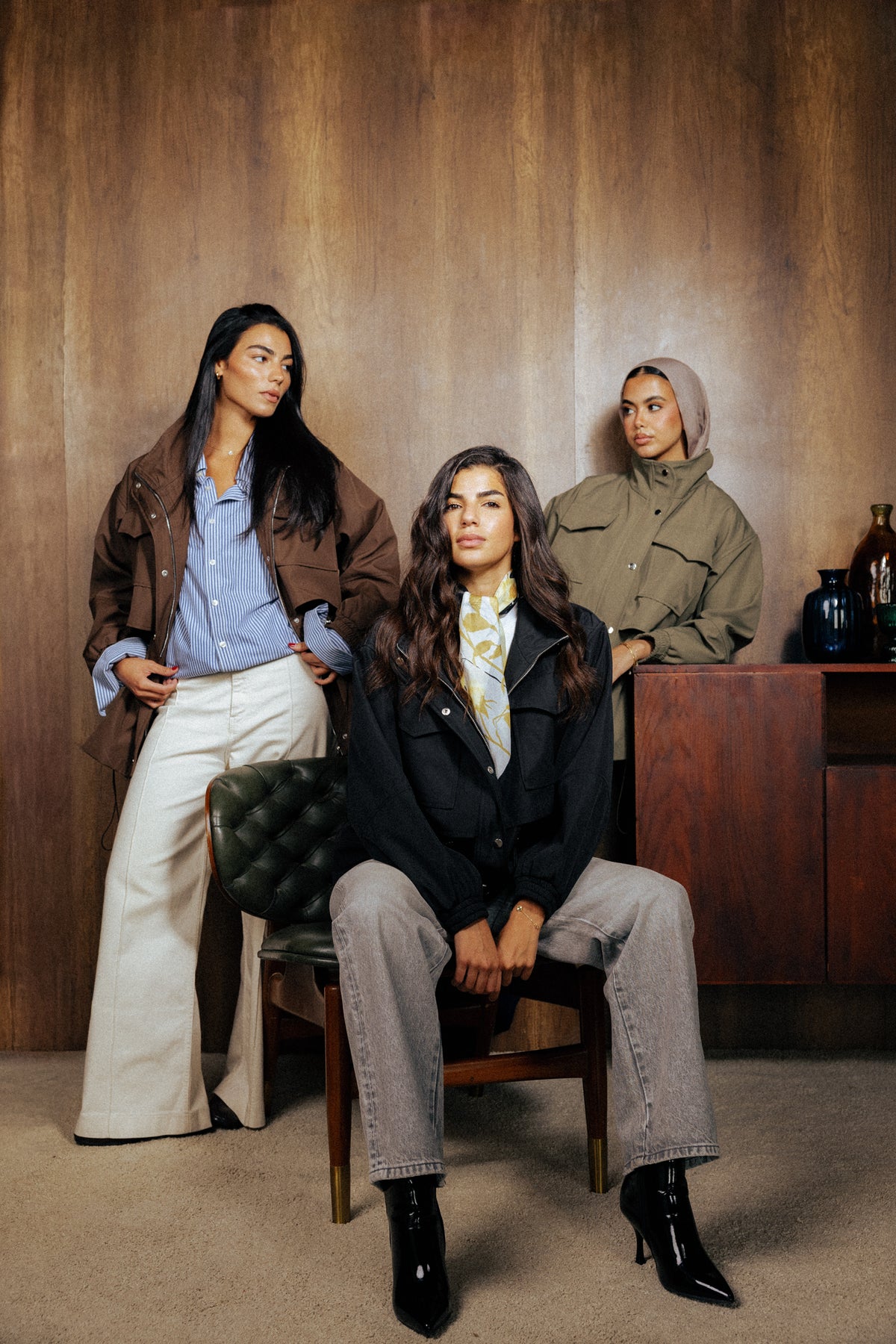 The Field Jacket in Noir