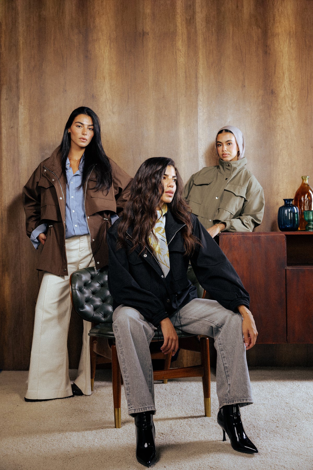 The Field Jacket in Noir