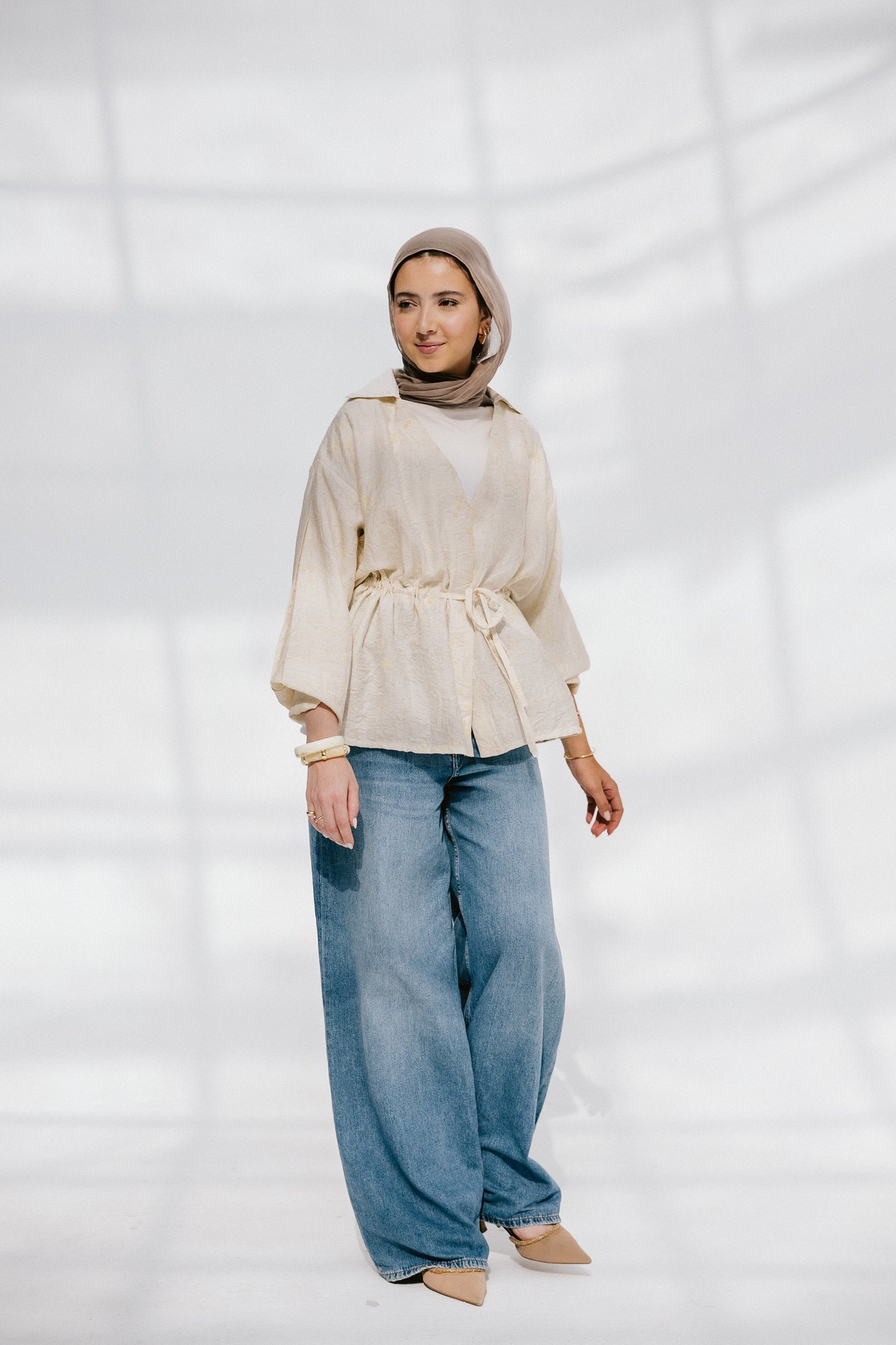 Fleur Aura Top in Banana Cream