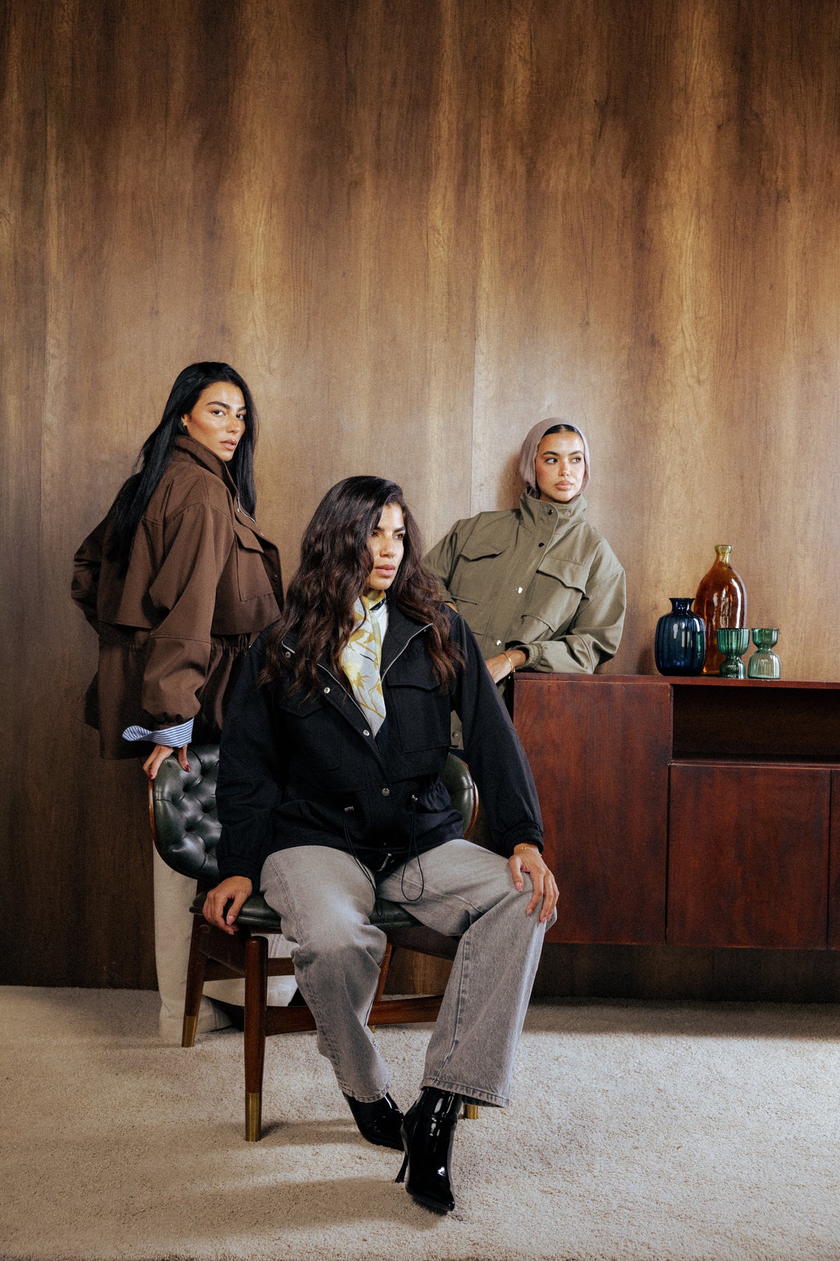 The Field Jacket in Noir
