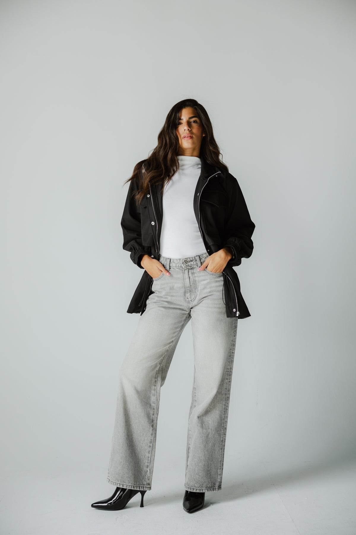 The Field Jacket in Noir