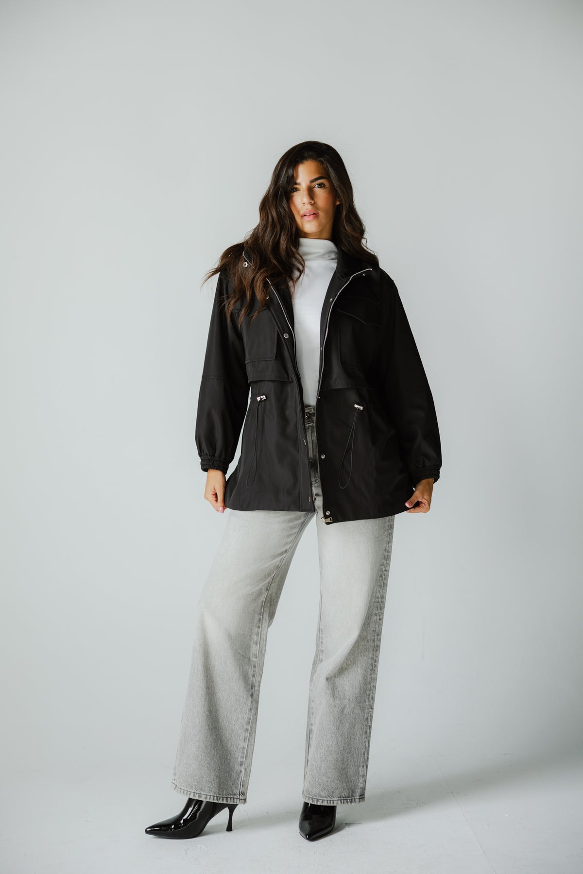 The Field Jacket in Noir