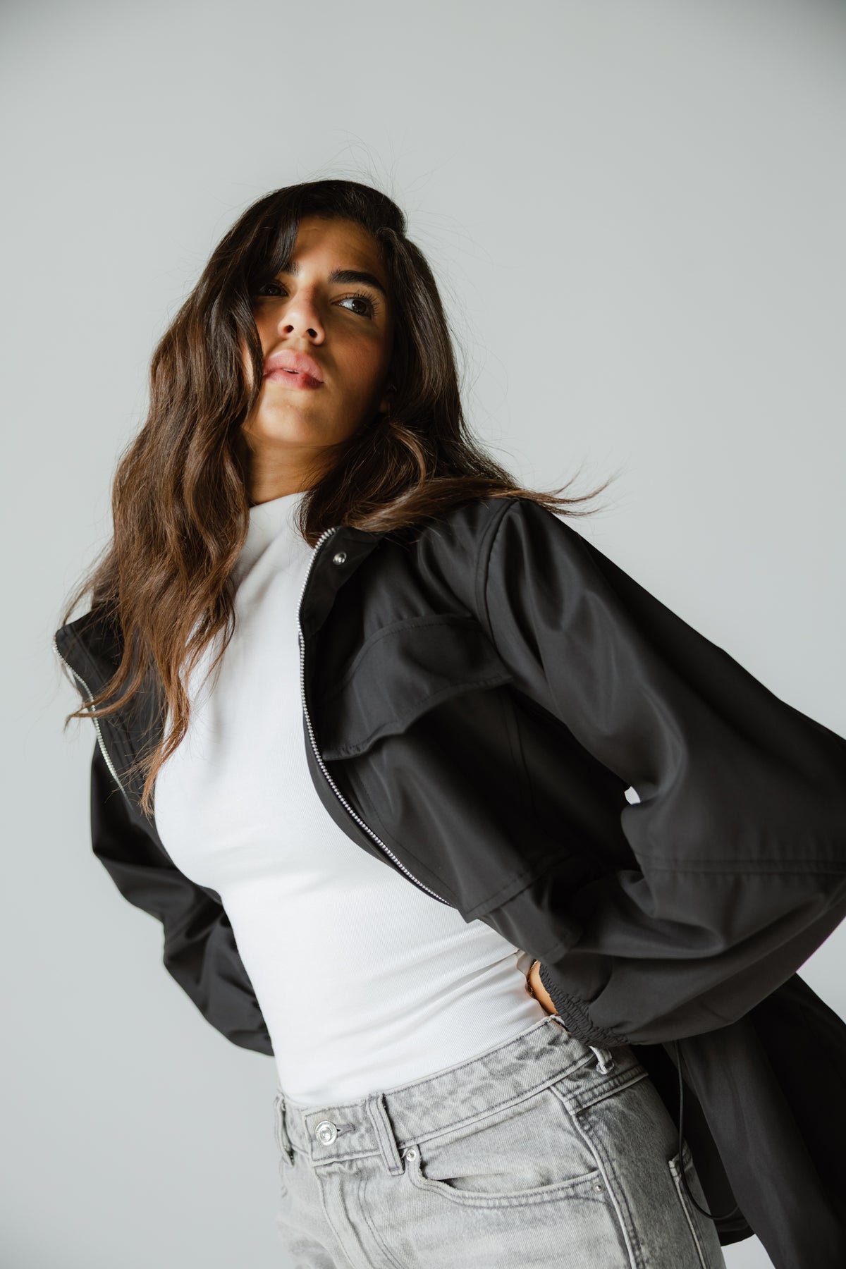 The Field Jacket in Noir