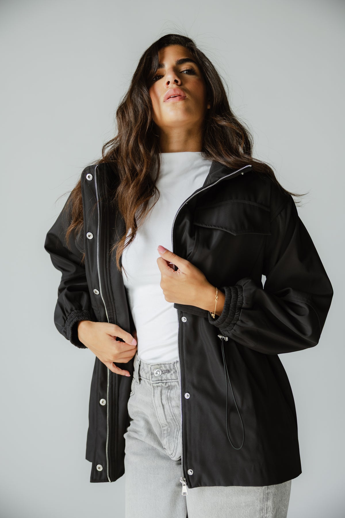 The Field Jacket in Noir
