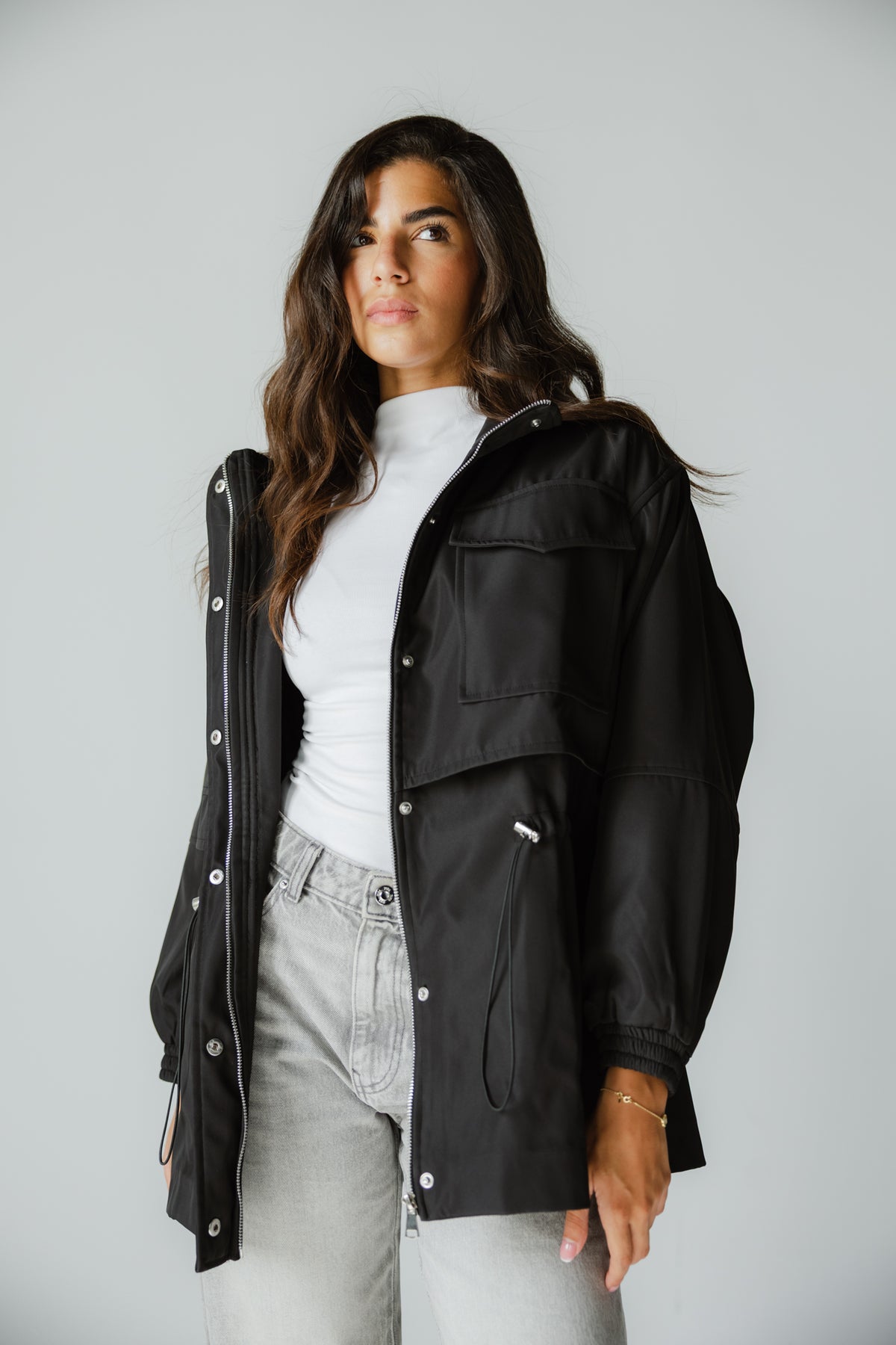 The Field Jacket in Noir