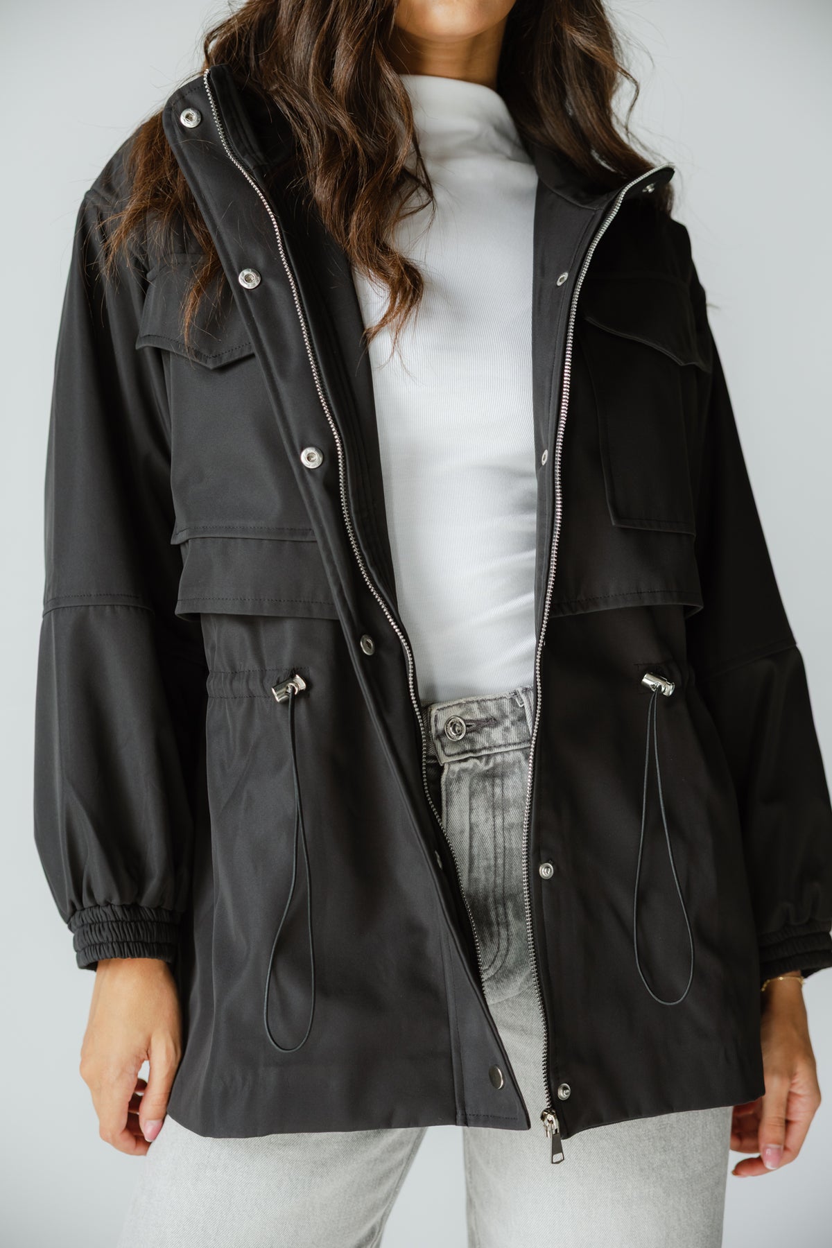 The Field Jacket in Noir