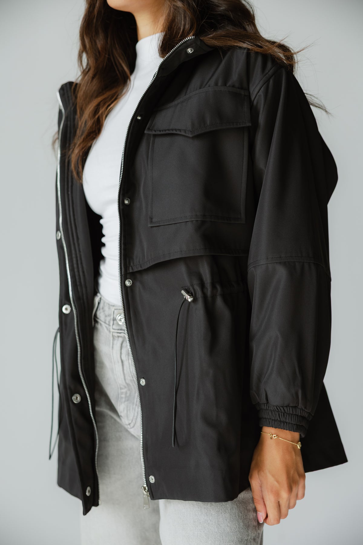 The Field Jacket in Noir