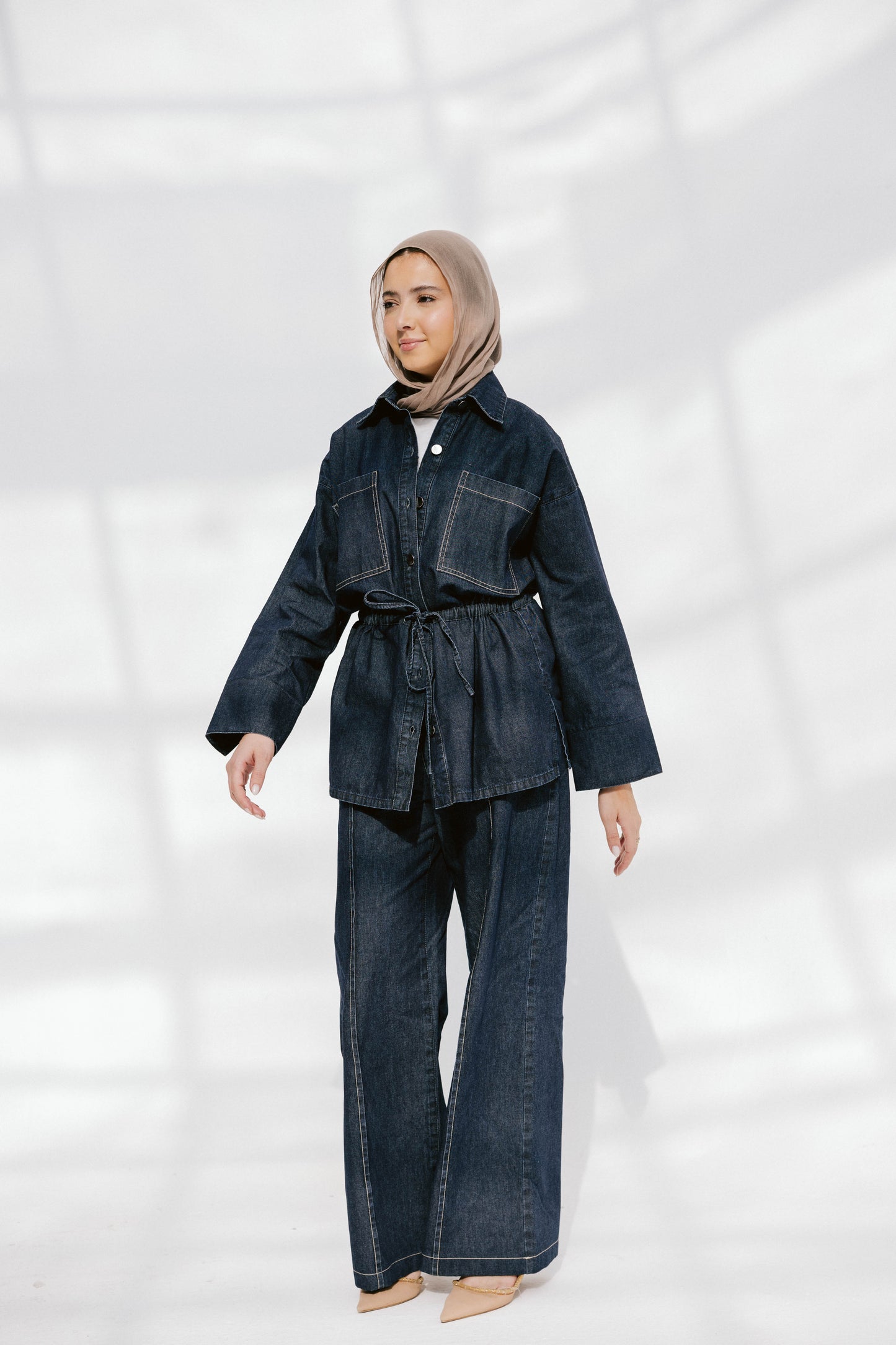 The Harbor Denim Set