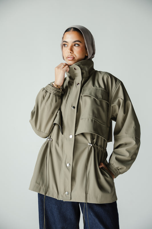 The Field Jacket in Olive Mist