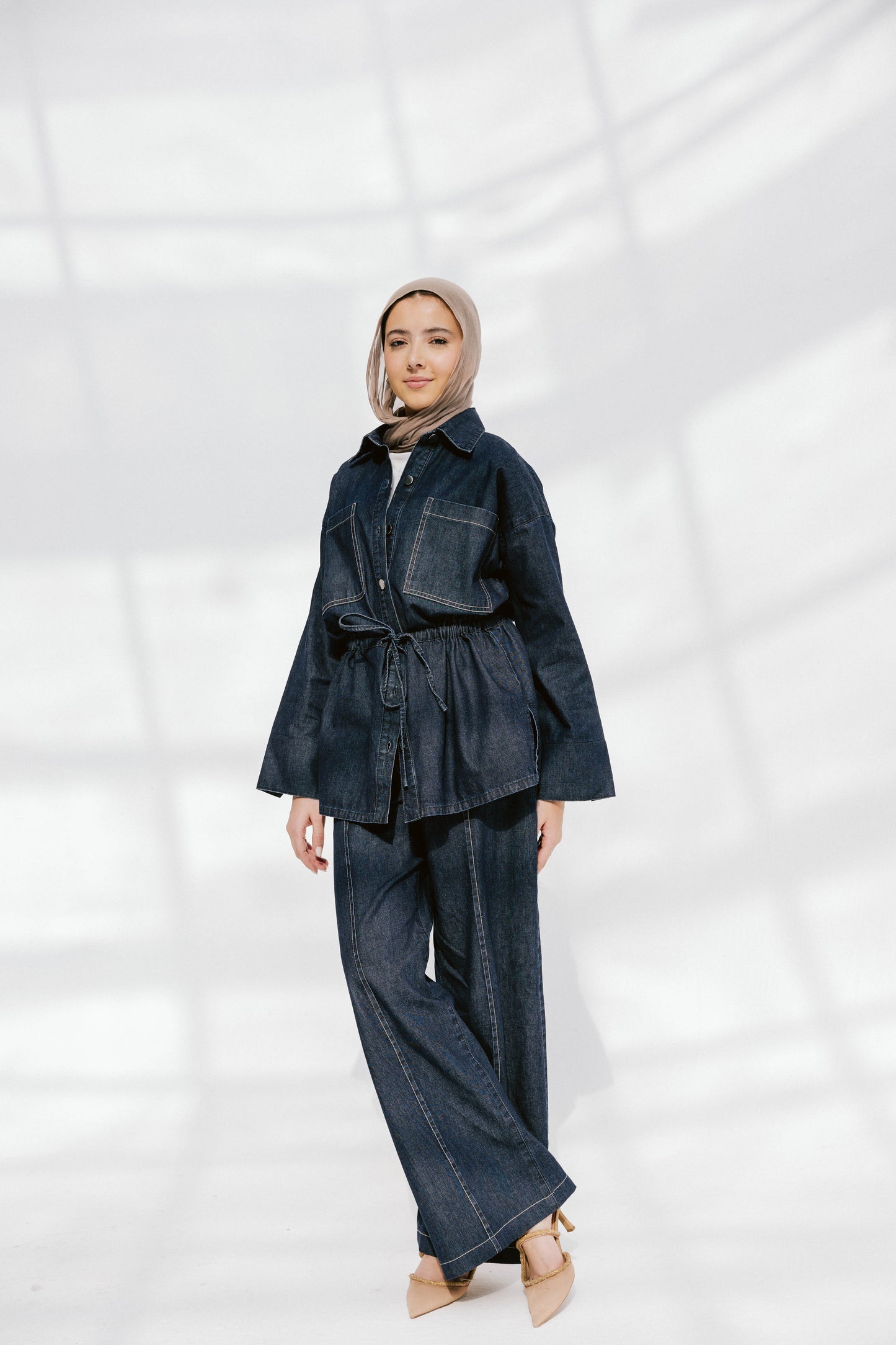 The Harbor Denim Set