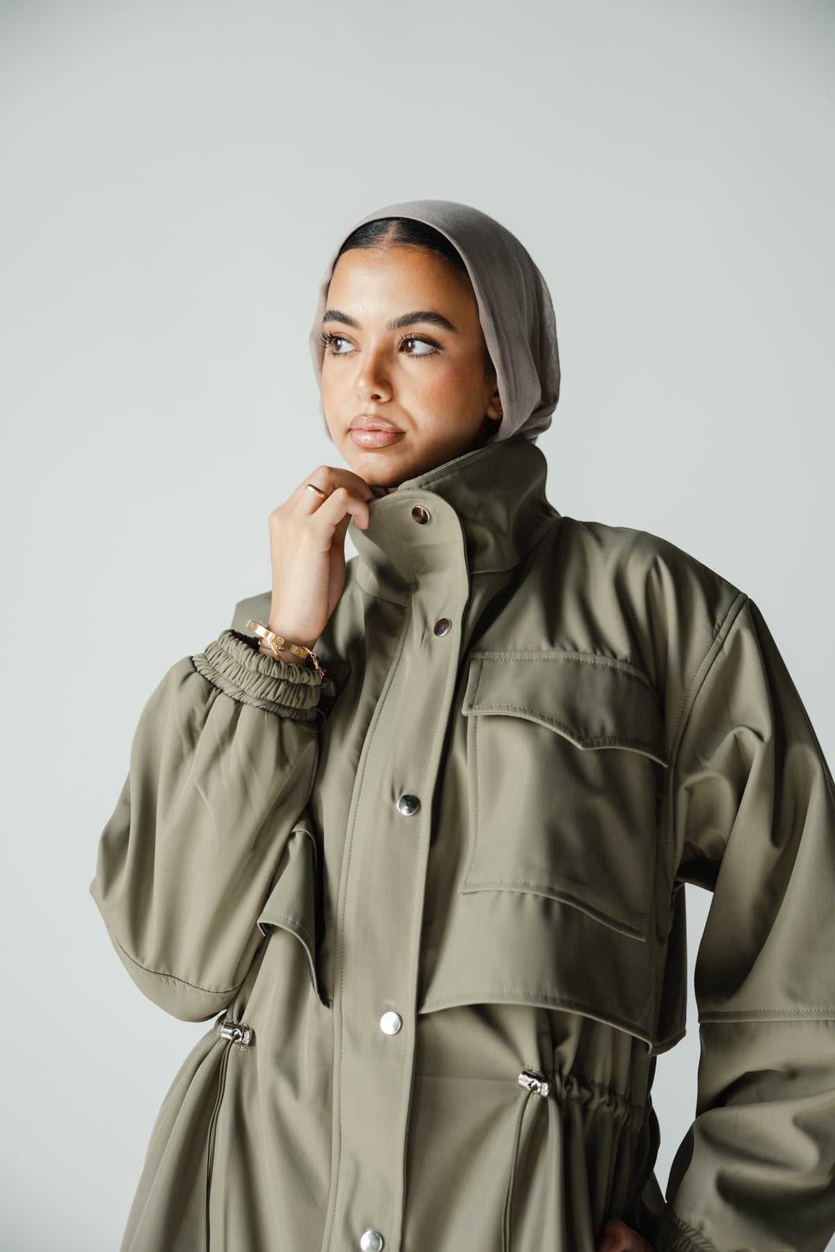 The Field Jacket in Olive Mist