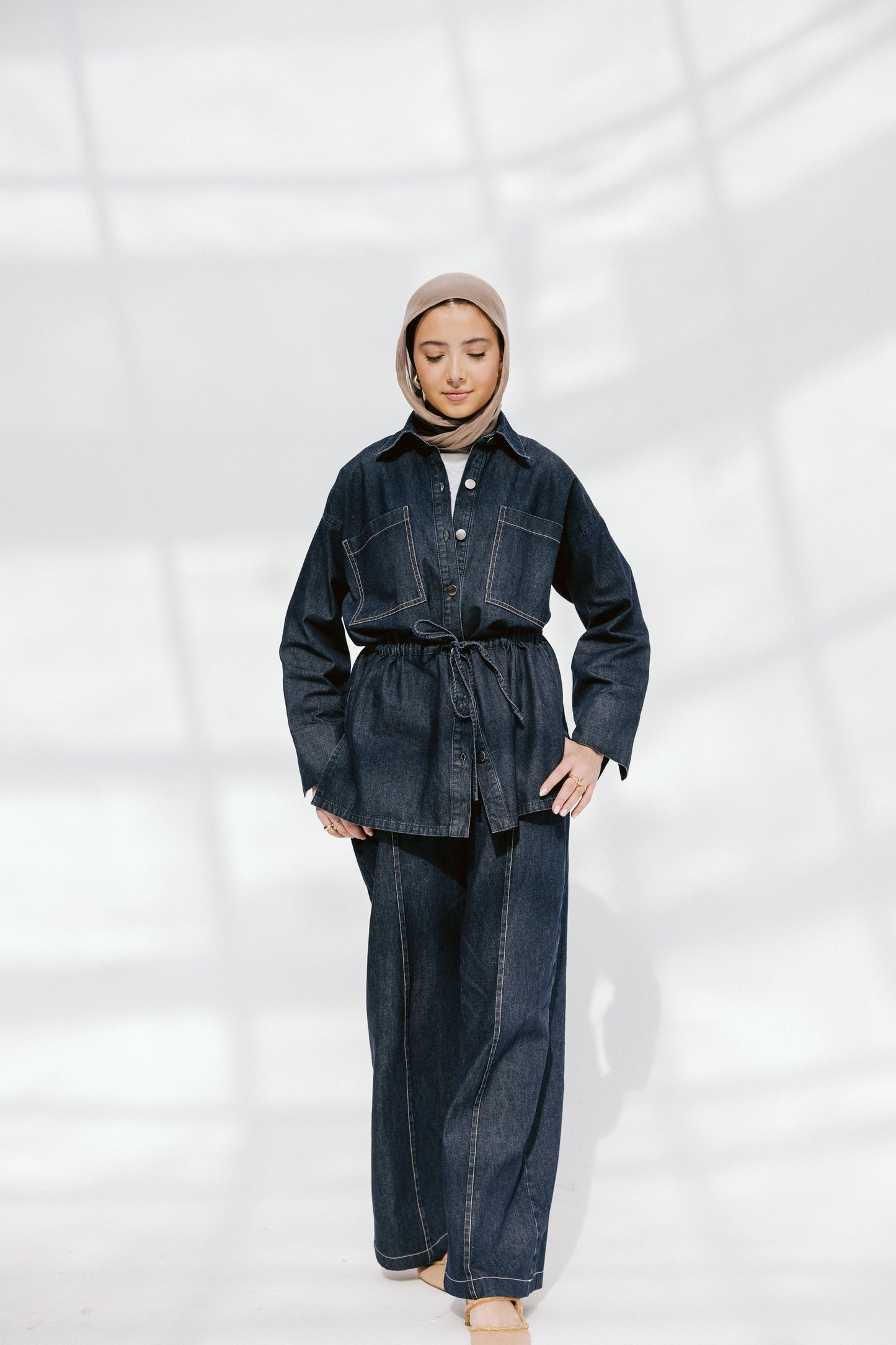 The Harbor Denim Set