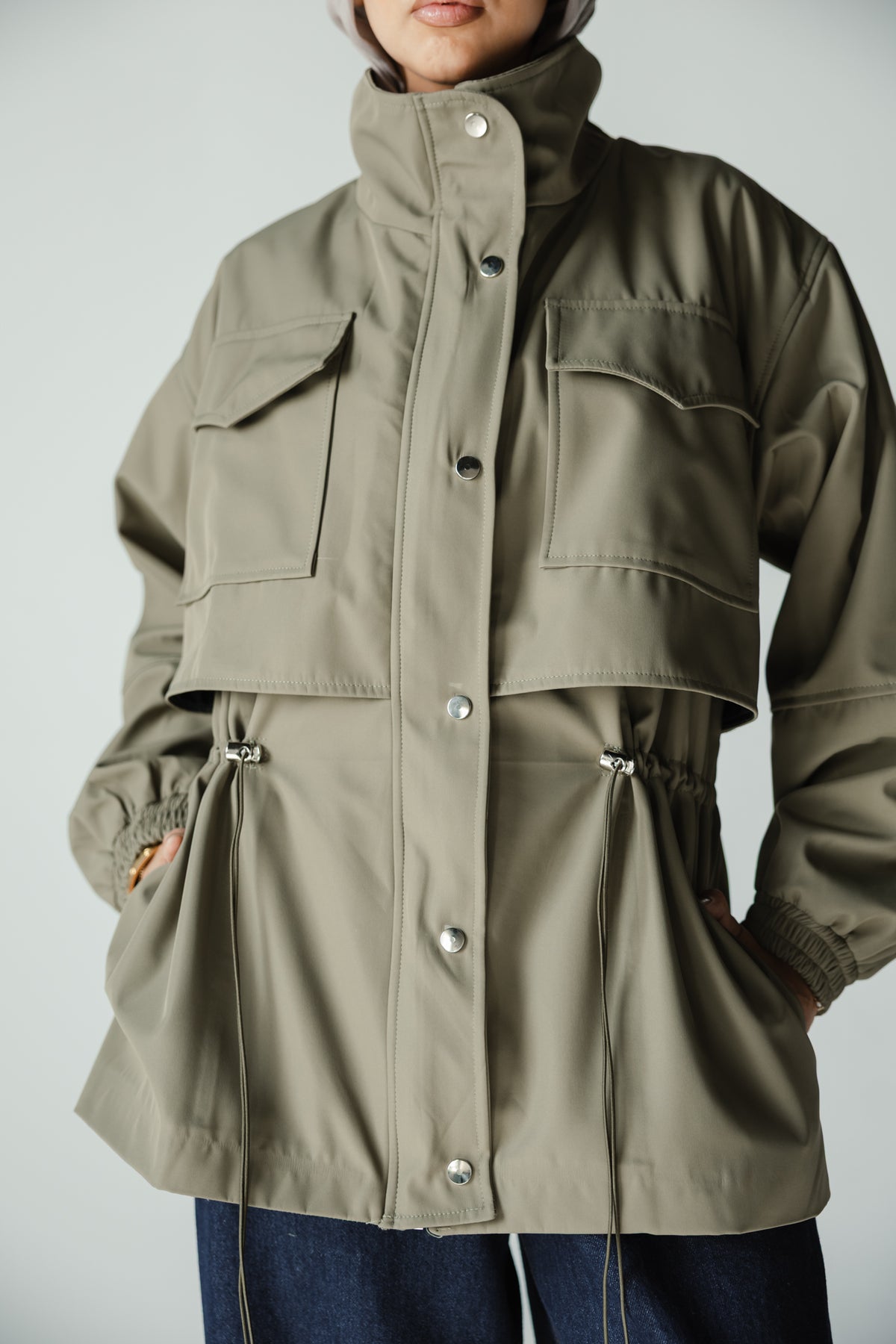 The Field Jacket in Olive Mist
