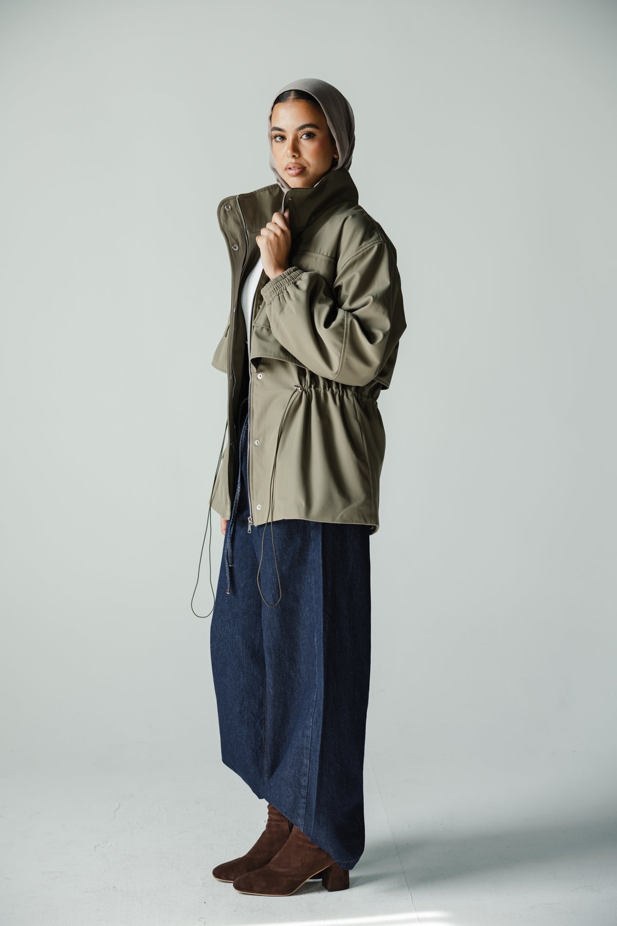 The Field Jacket in Olive Mist