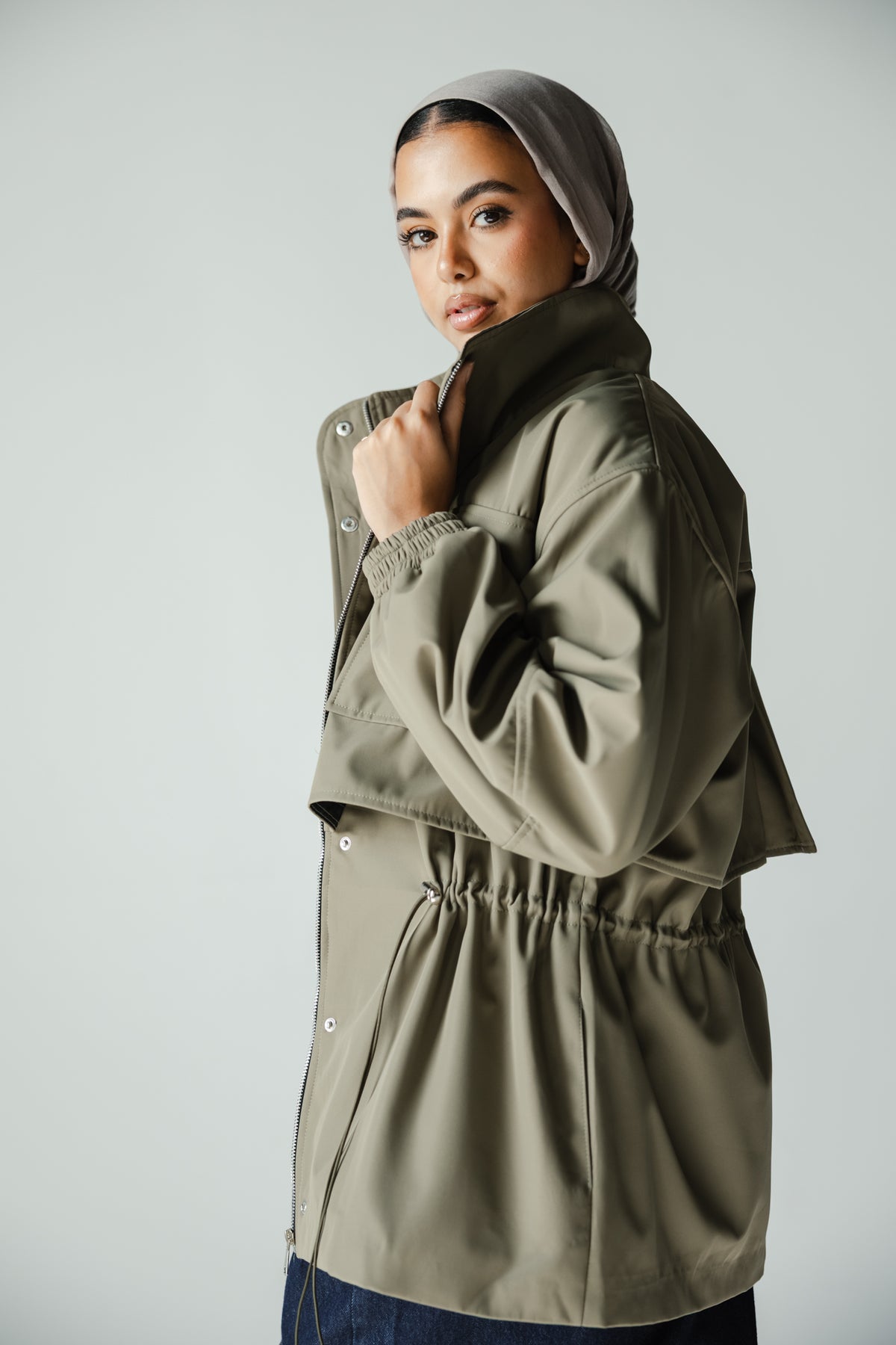 The Field Jacket in Olive Mist