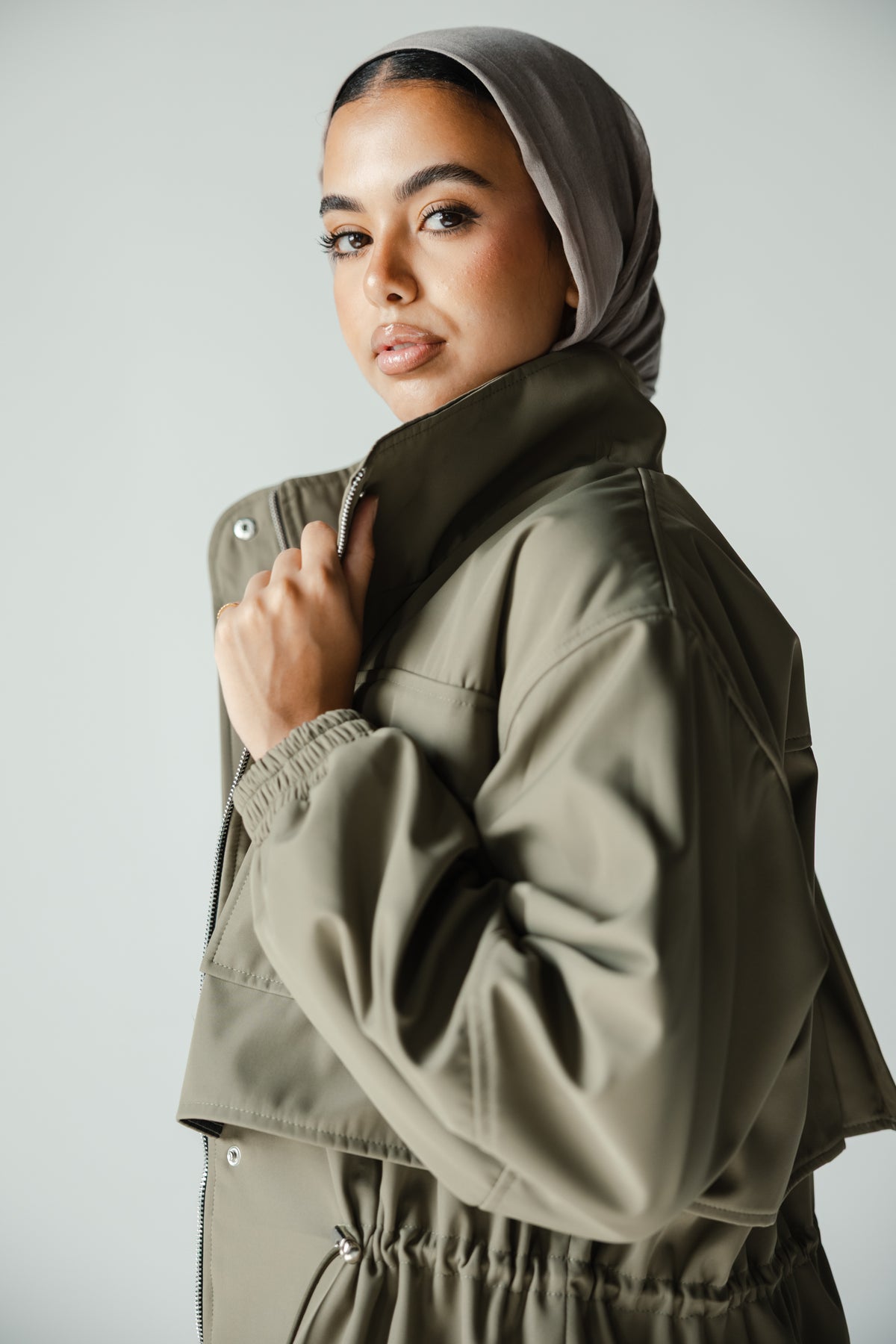 The Field Jacket in Olive Mist