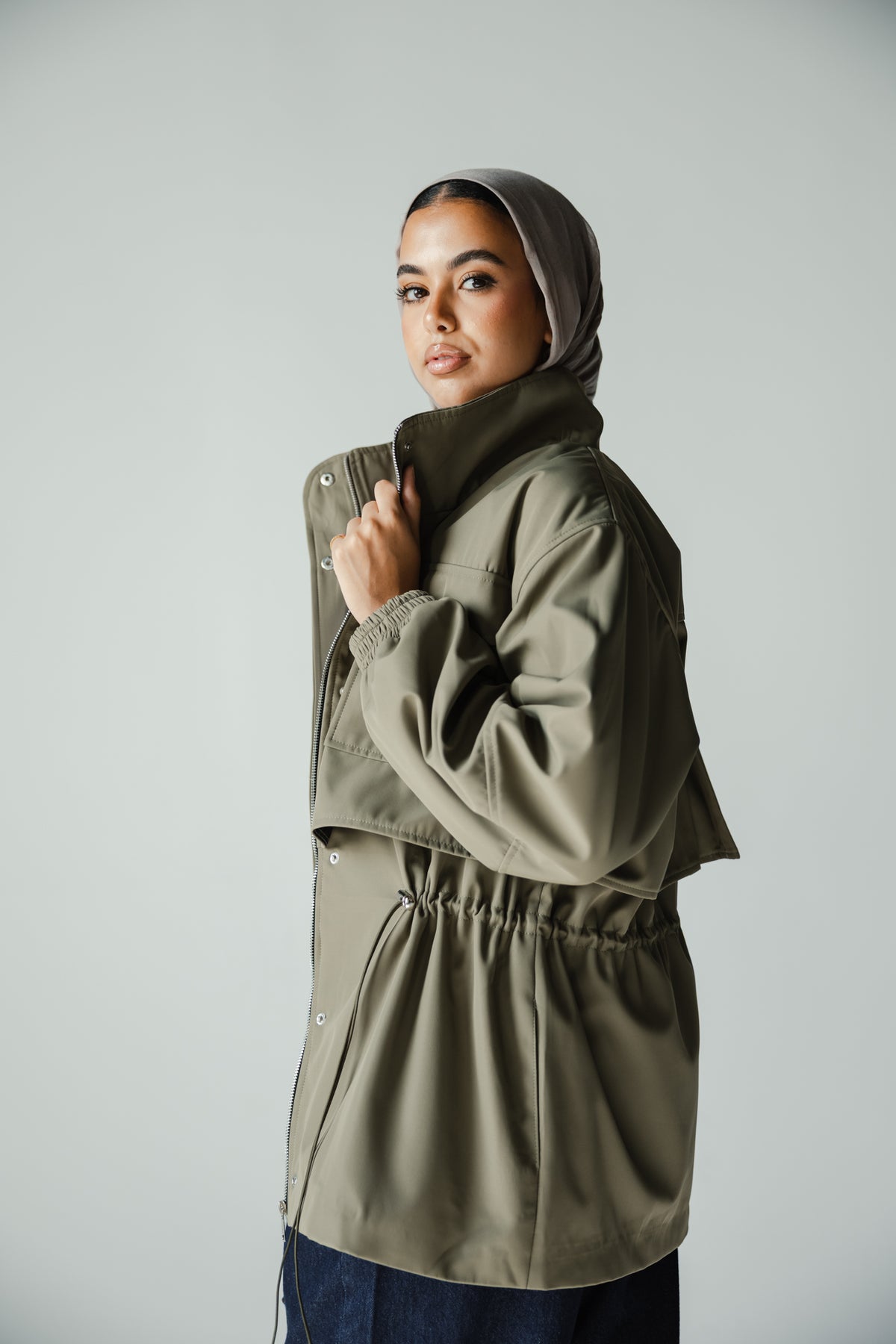 The Field Jacket in Olive Mist