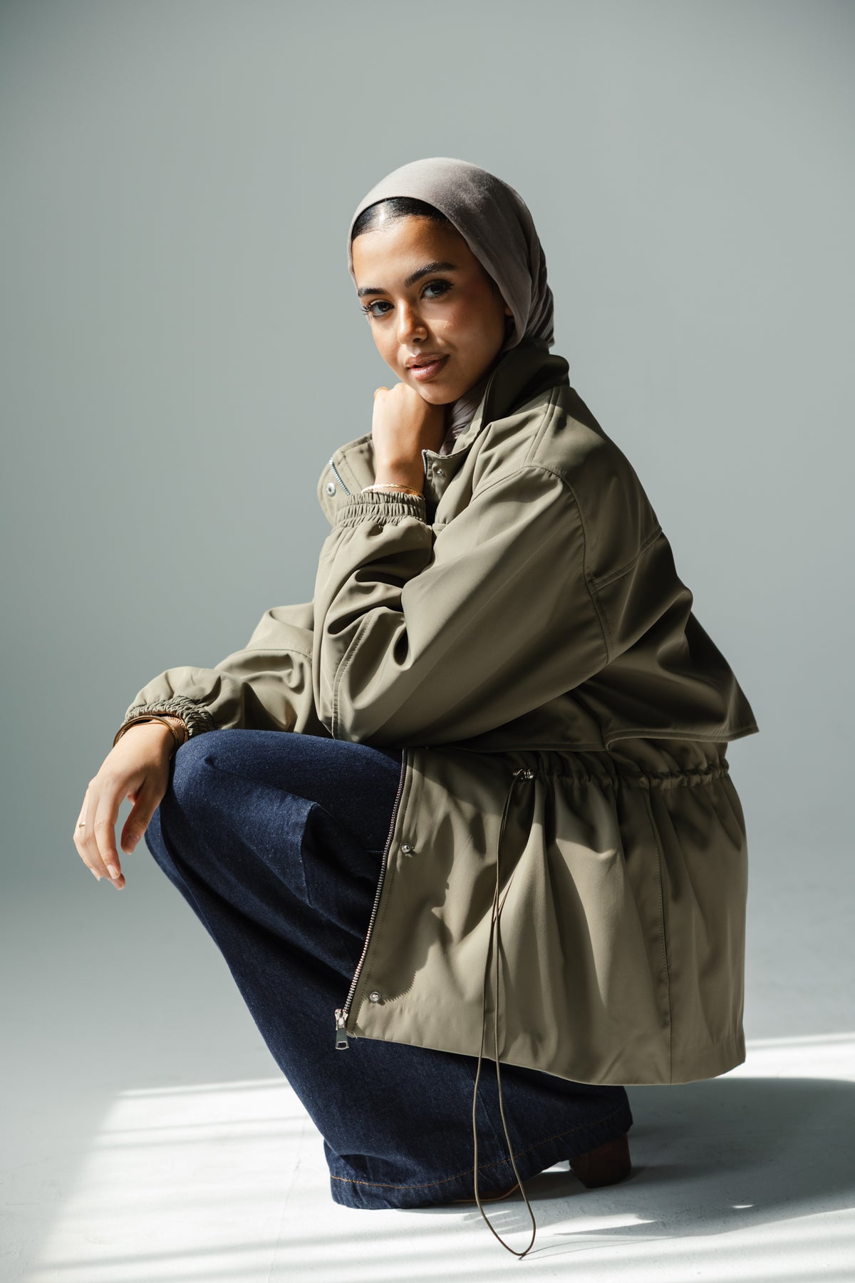 The Field Jacket in Olive Mist