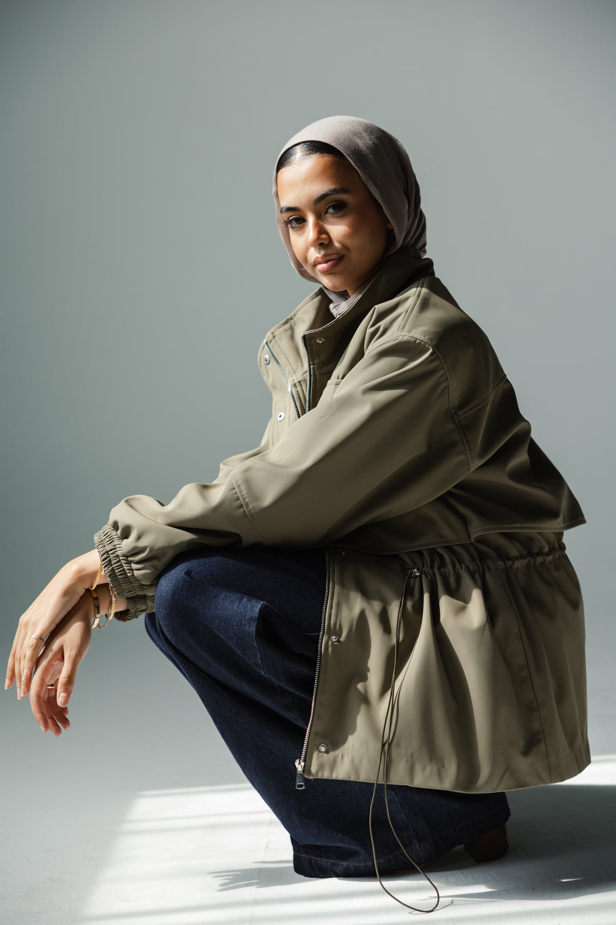 The Field Jacket in Olive Mist