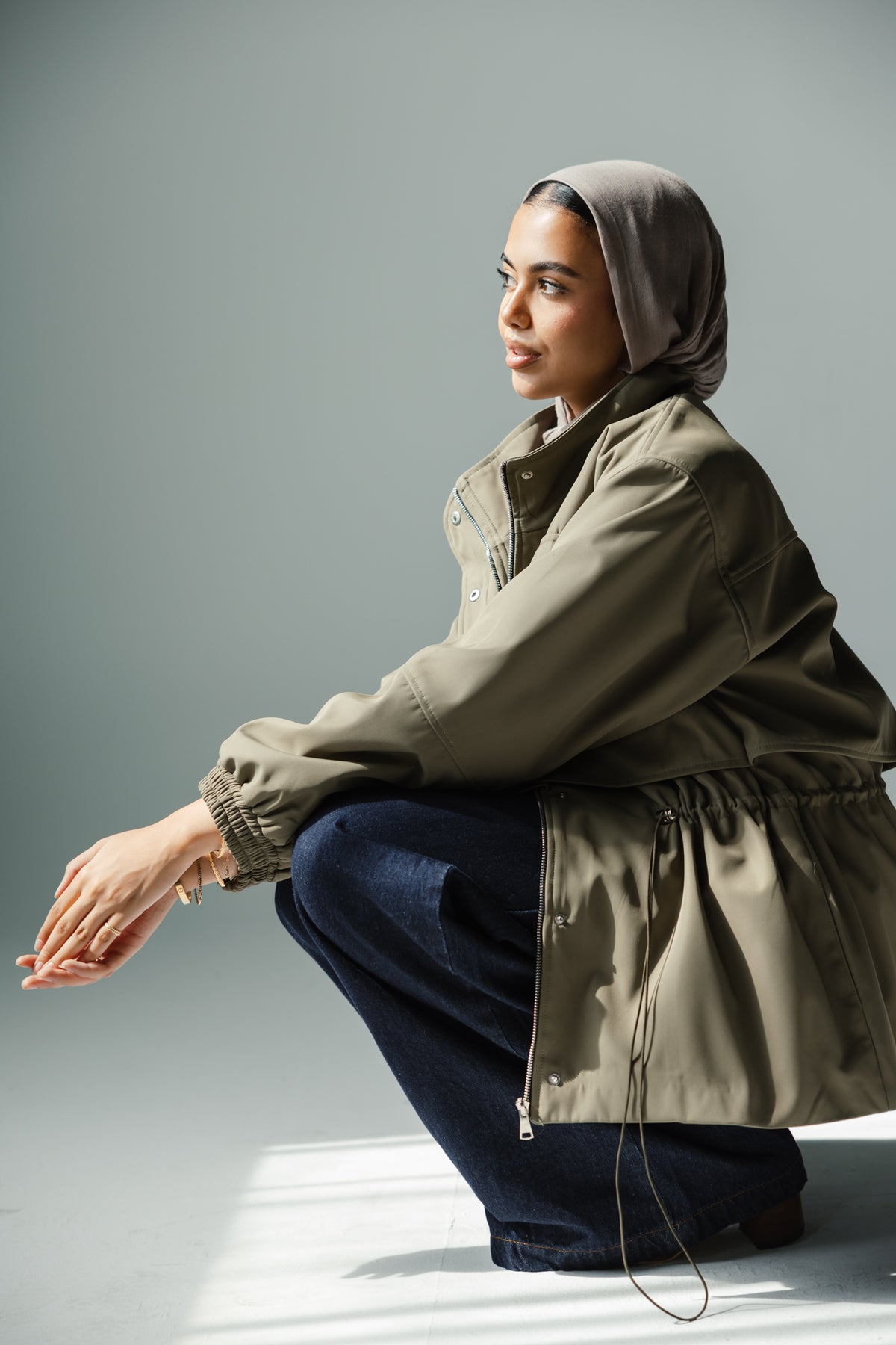 The Field Jacket in Olive Mist