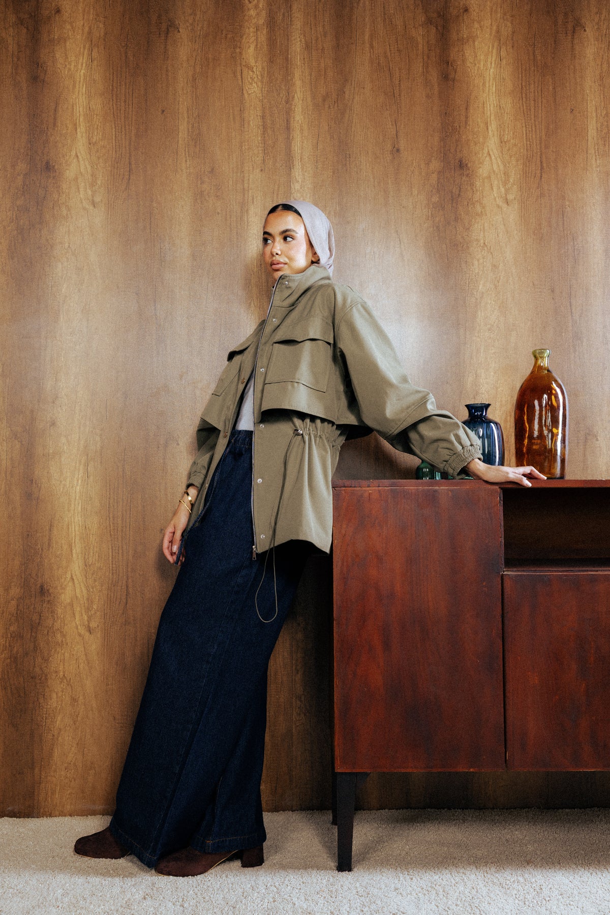The Field Jacket in Olive Mist