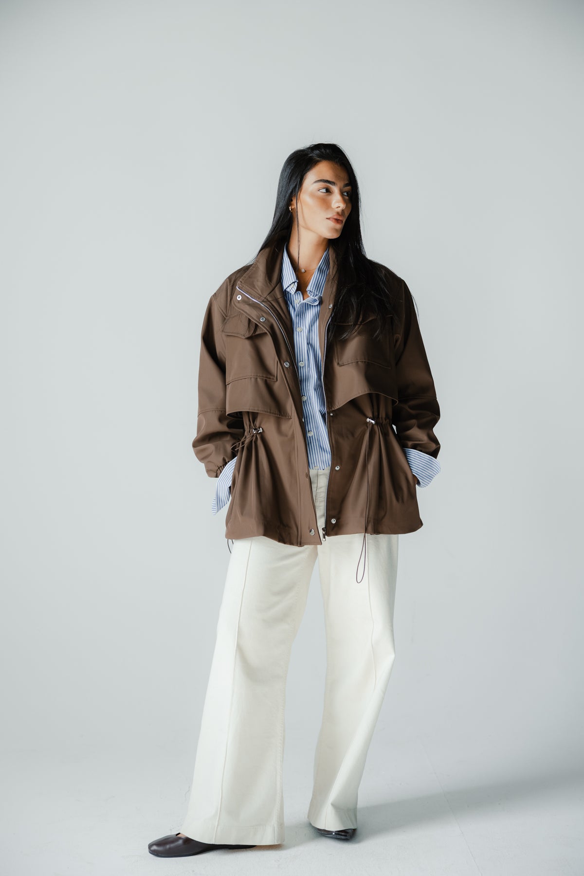 The Field Jacket in Cocoa