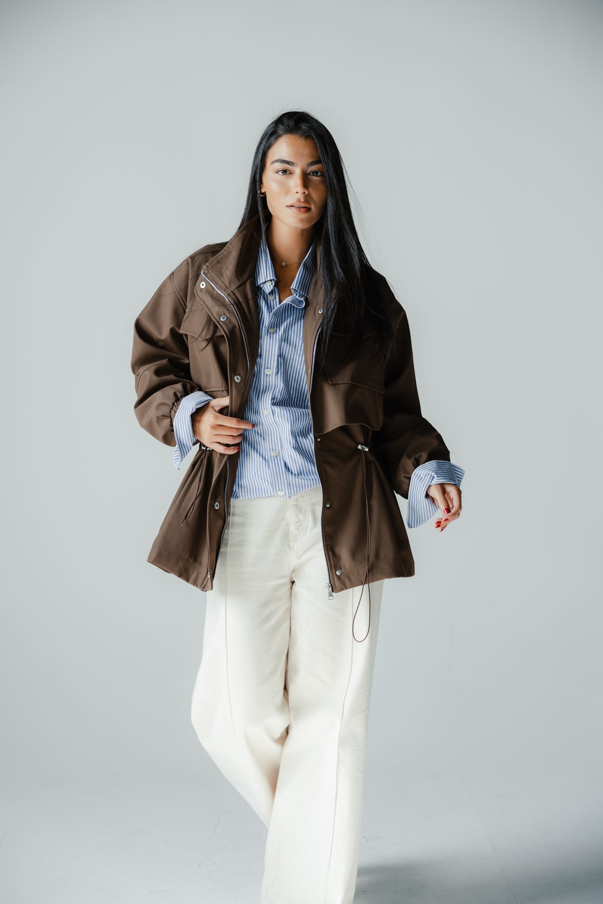 The Field Jacket in Cocoa
