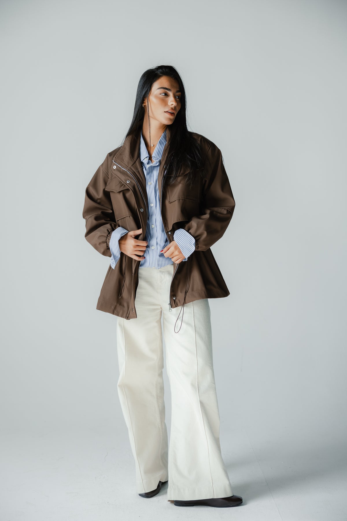 The Field Jacket in Cocoa
