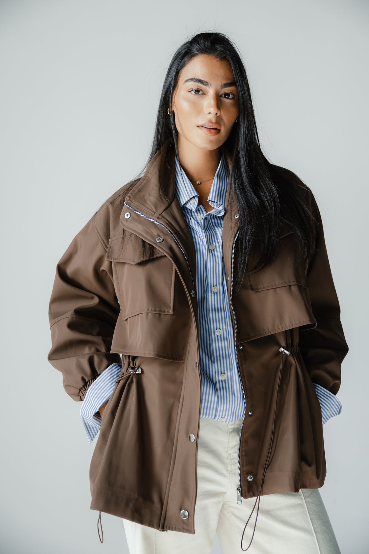The Field Jacket in Cocoa