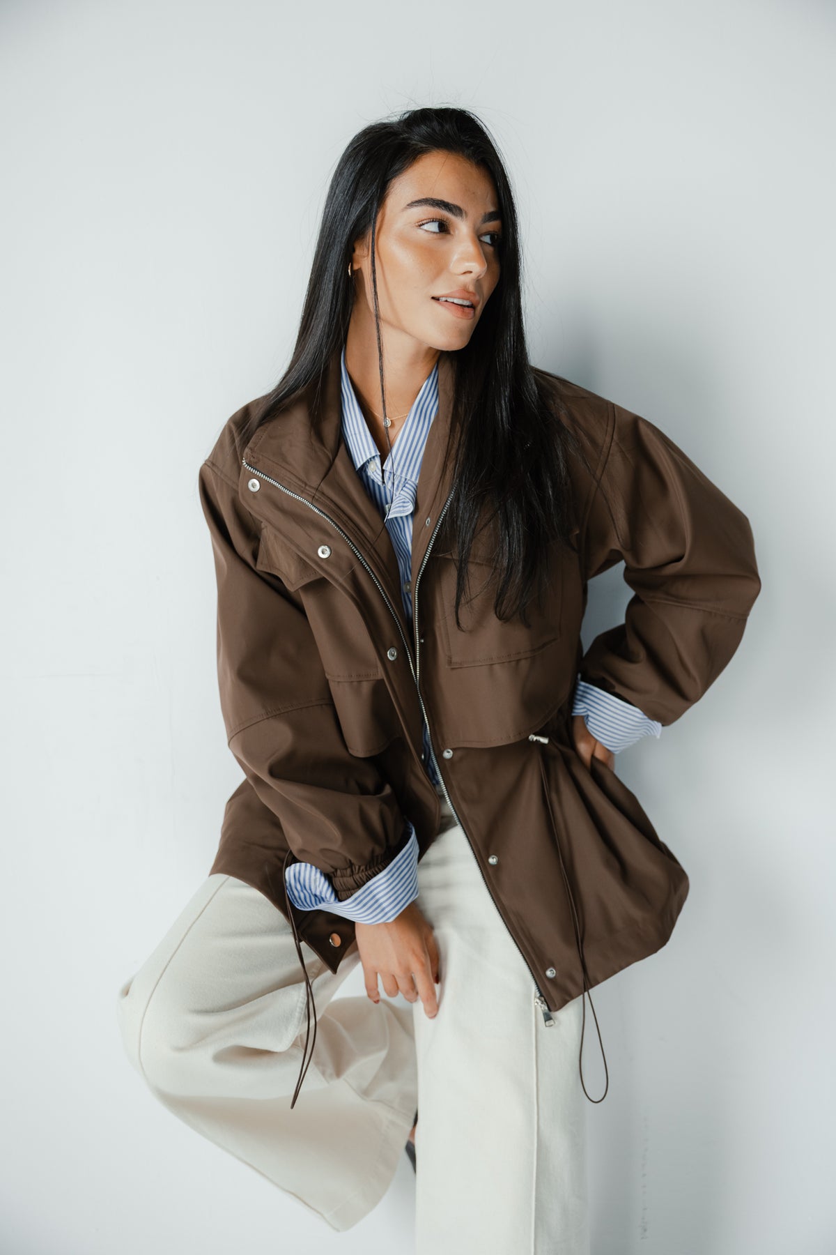 The Field Jacket in Cocoa