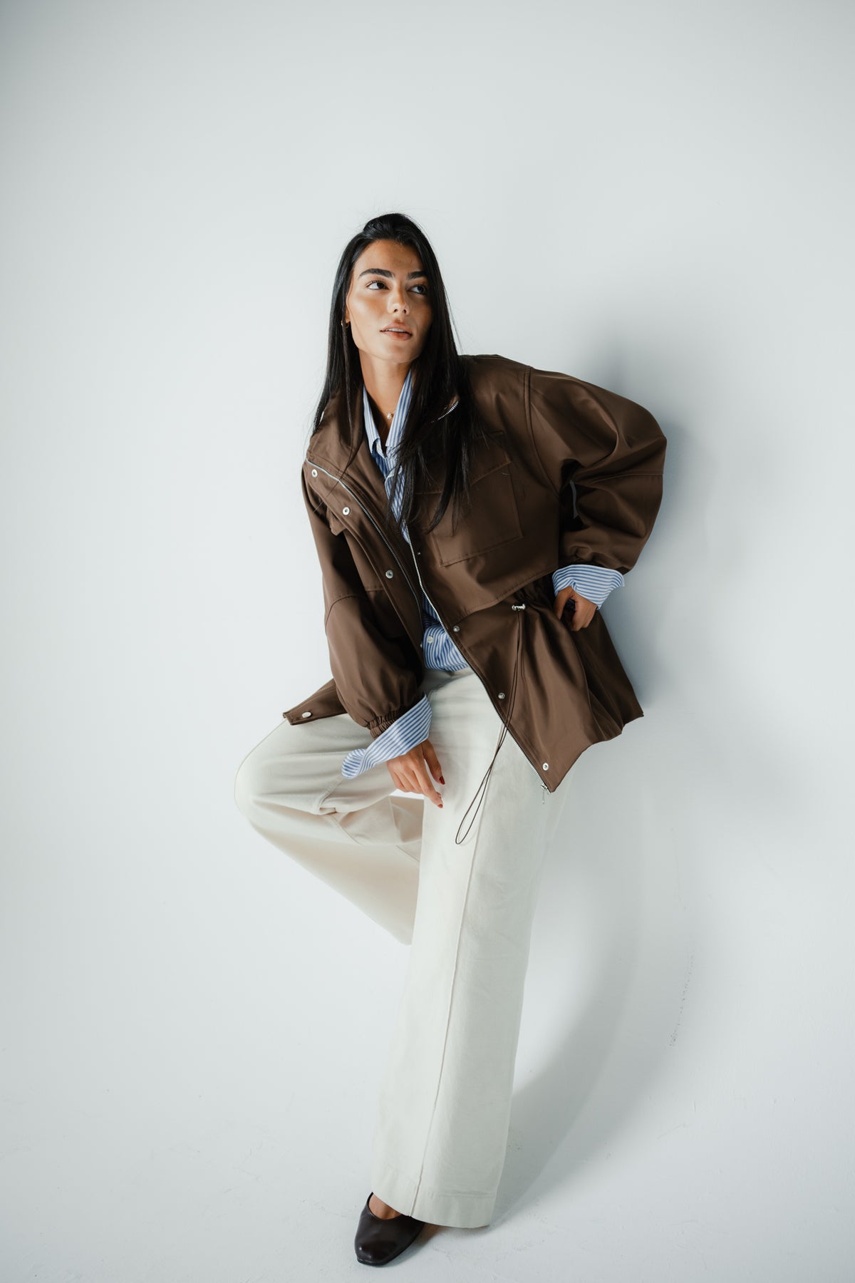 The Field Jacket in Cocoa