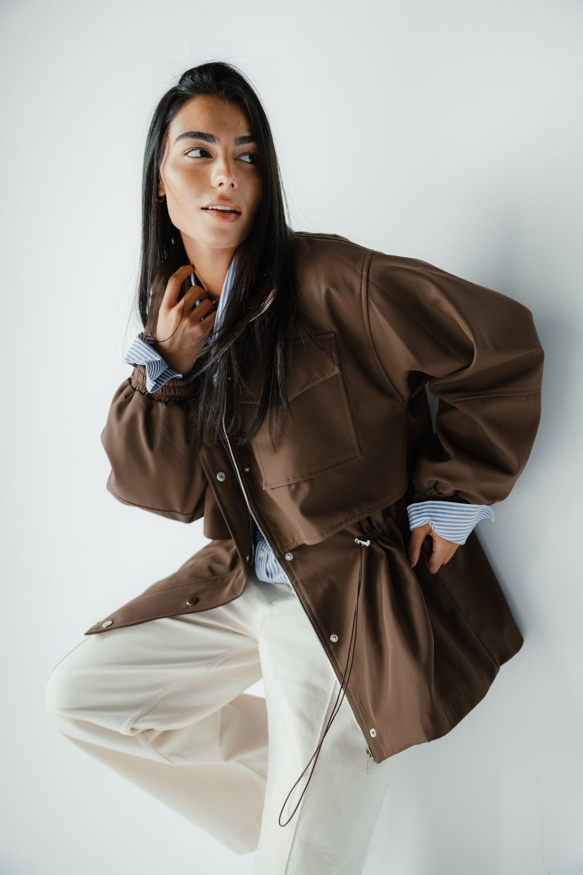 The Field Jacket in Cocoa