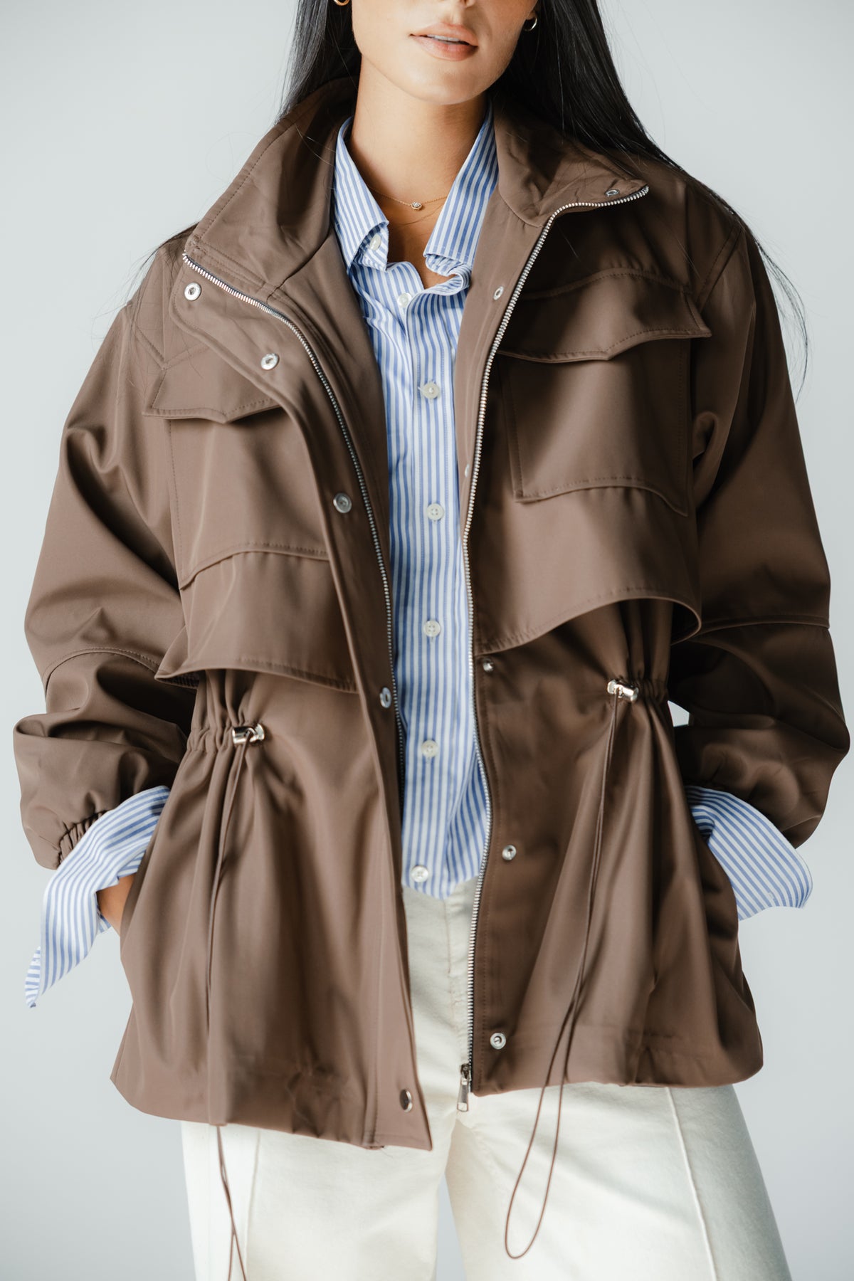 The Field Jacket in Cocoa