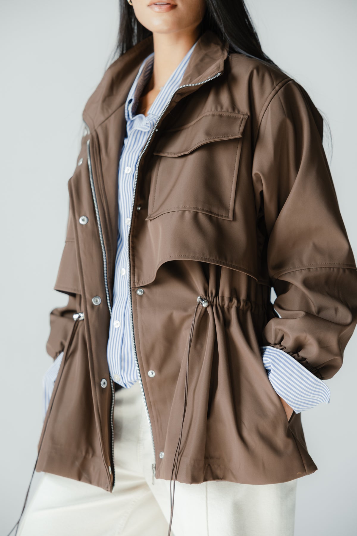 The Field Jacket in Cocoa