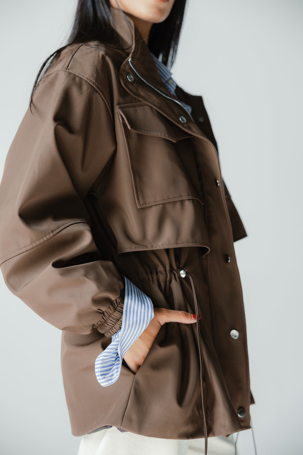 The Field Jacket in Cocoa