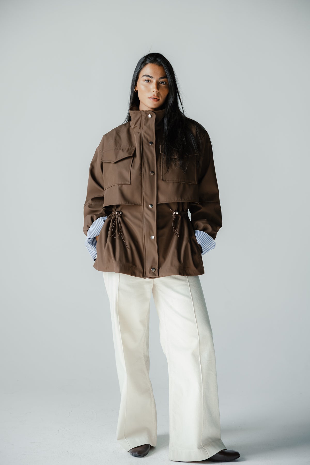 The Field Jacket in Cocoa
